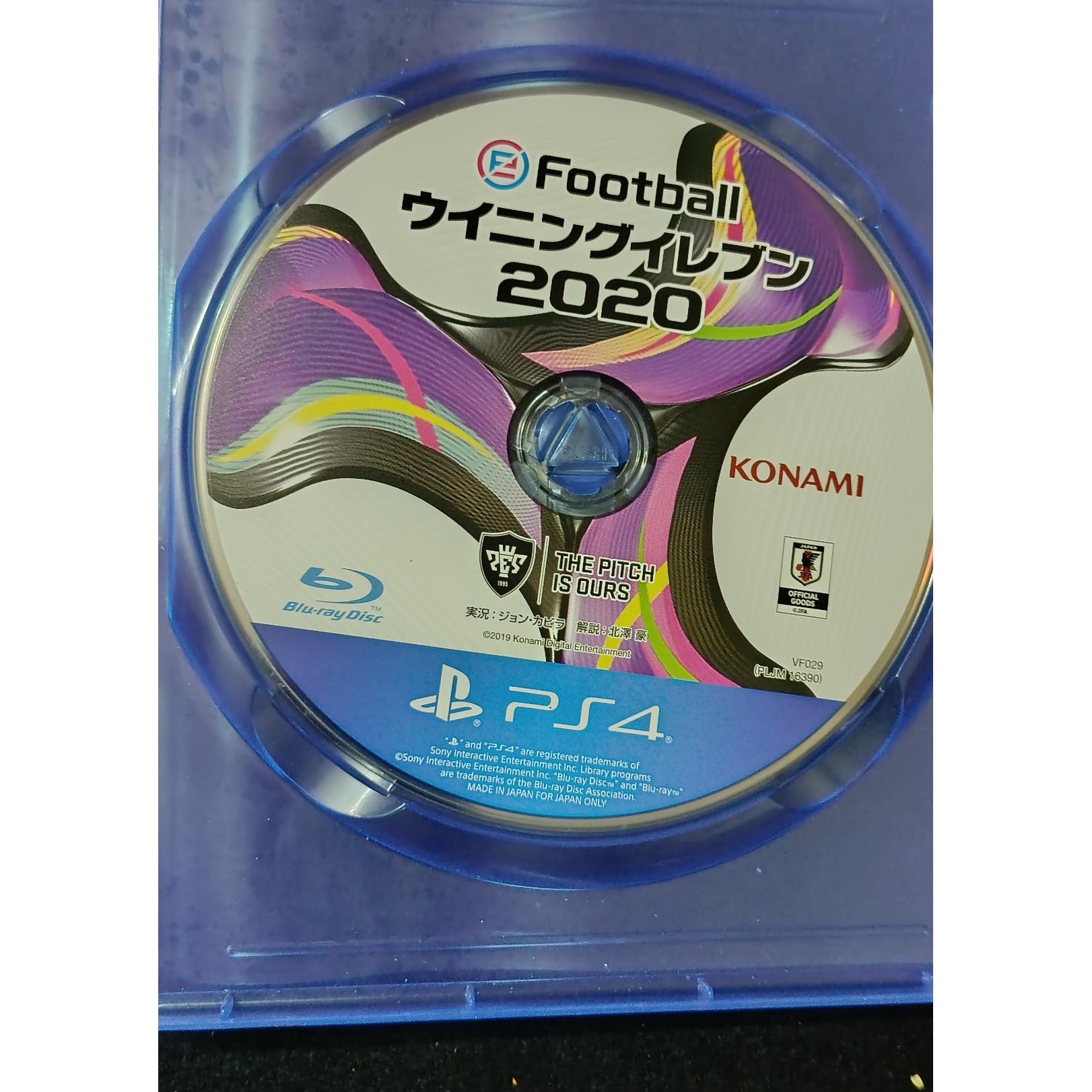 بازی PES20 PS4 درحد بدون کاور