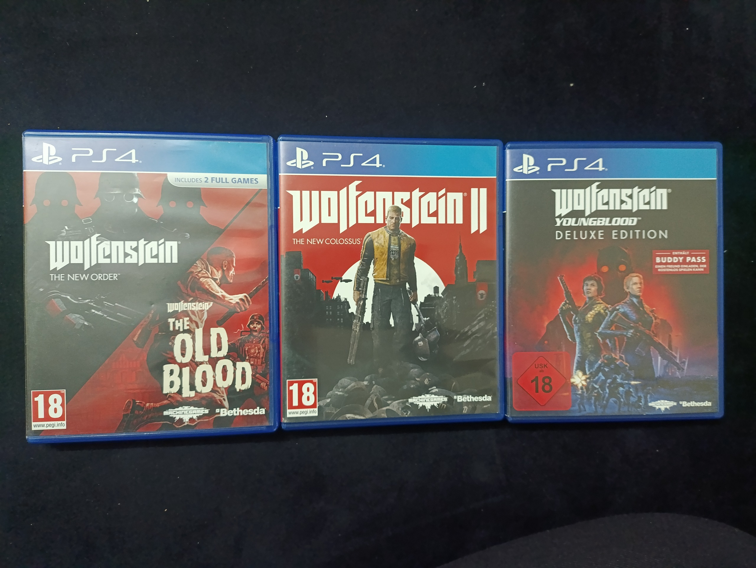 بازی Wolfenstein Collection PS4 در حد نو