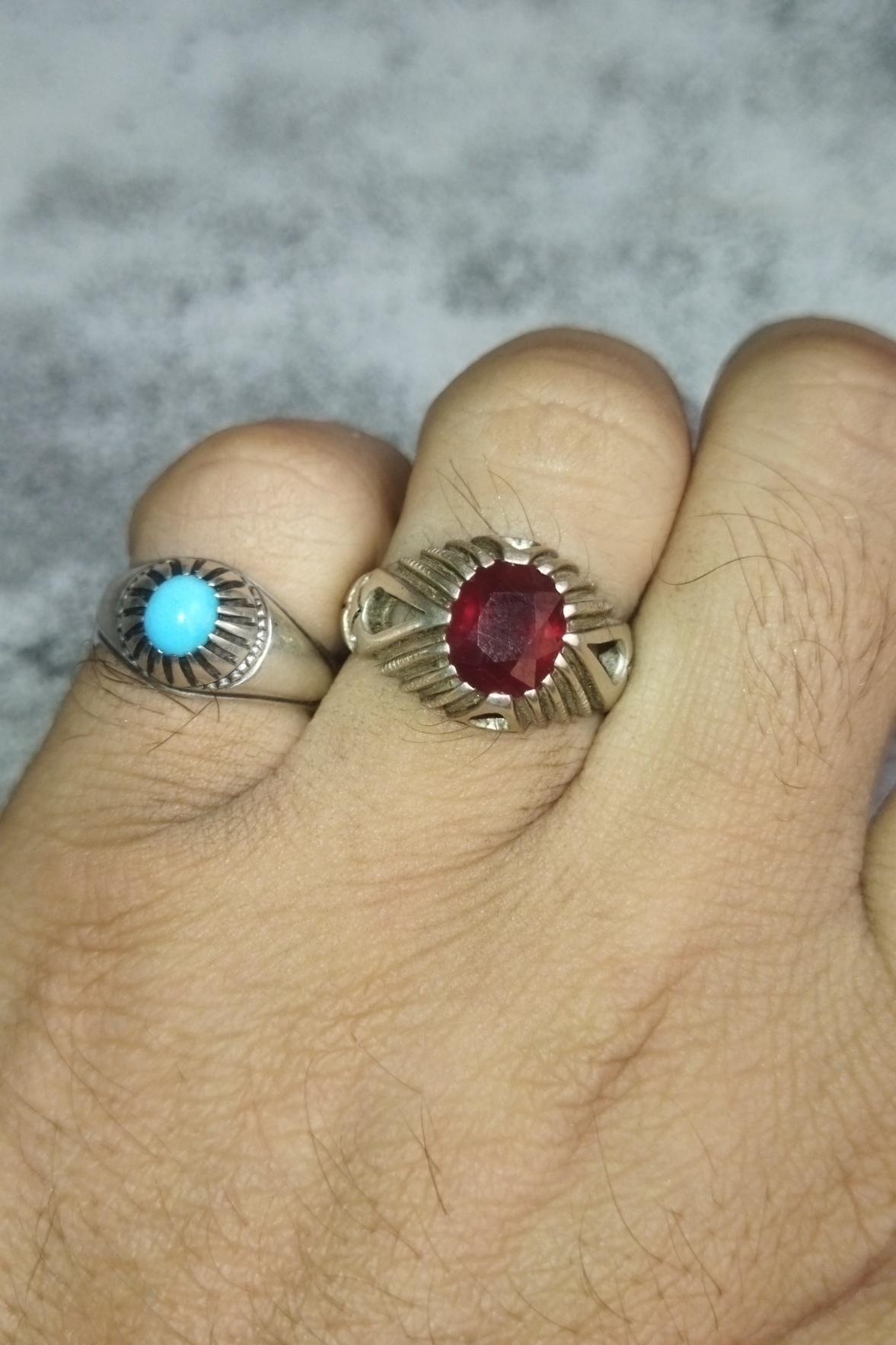 انگشتر یاقوت قرمز آفریقایی