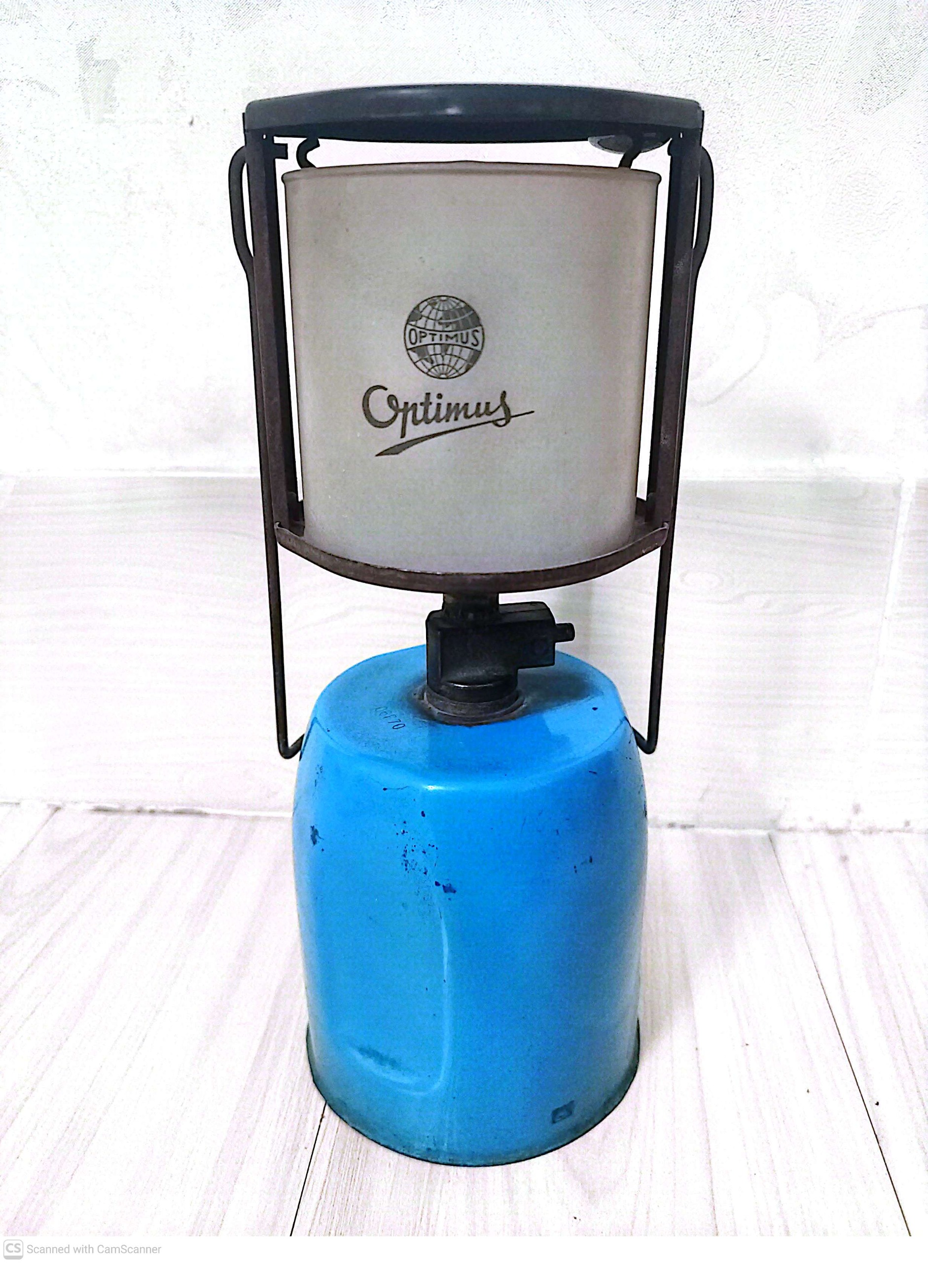 چراغ روشنایی گازی فرانسه، شیشه اپتیموس آلمانی