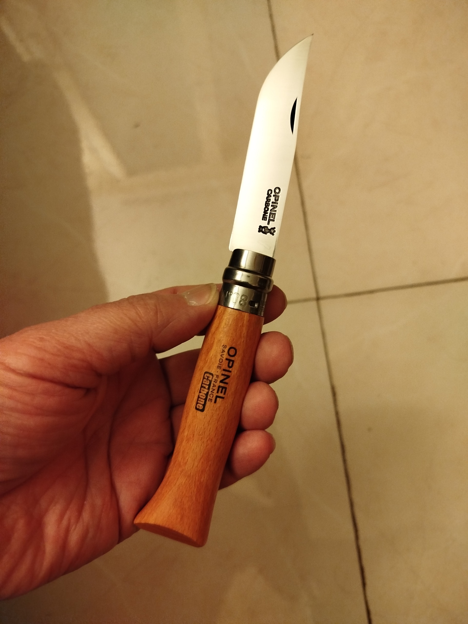 چاقو اوپینل کربن 08 فرانسه