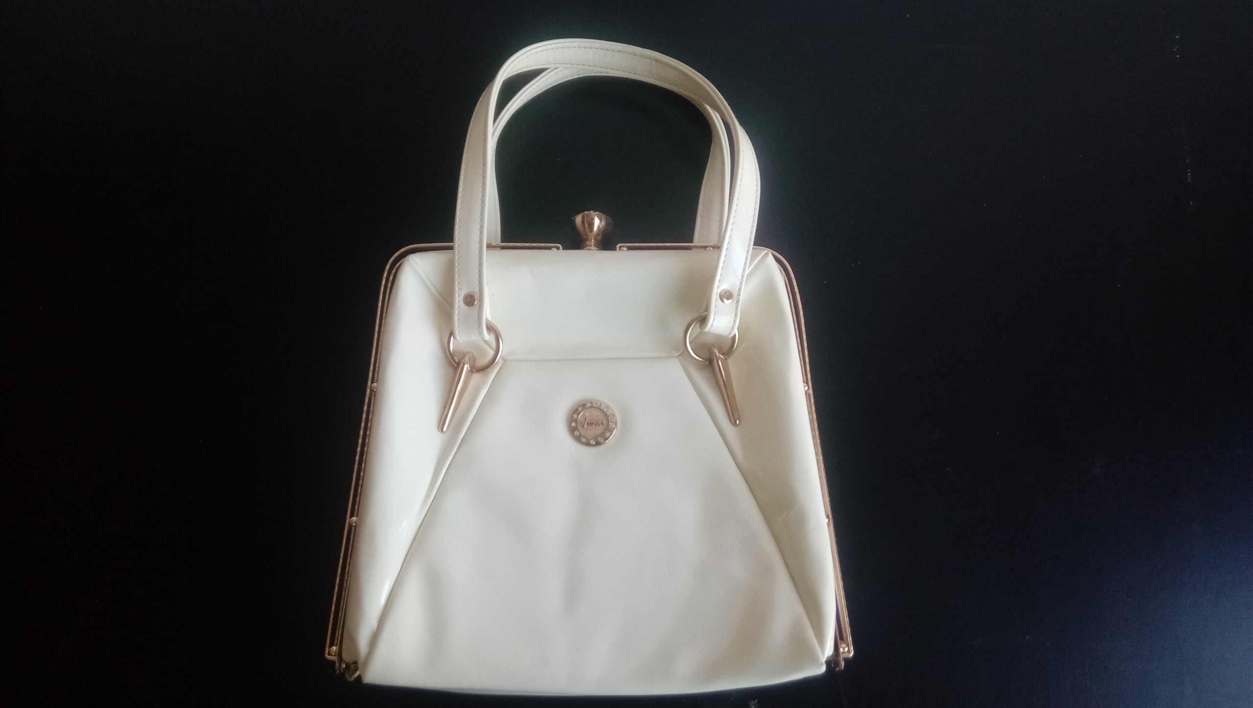 کیف سفید خوشگل زنانه