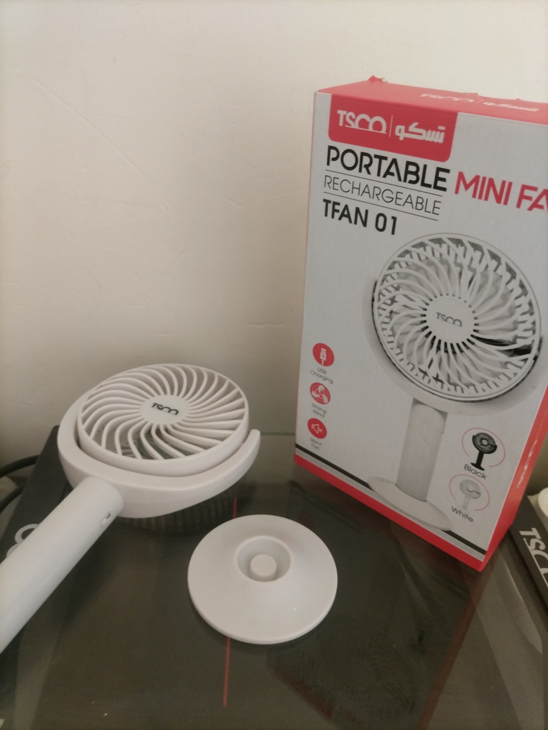 پنکه رومیزی تسکو مدل tfan01