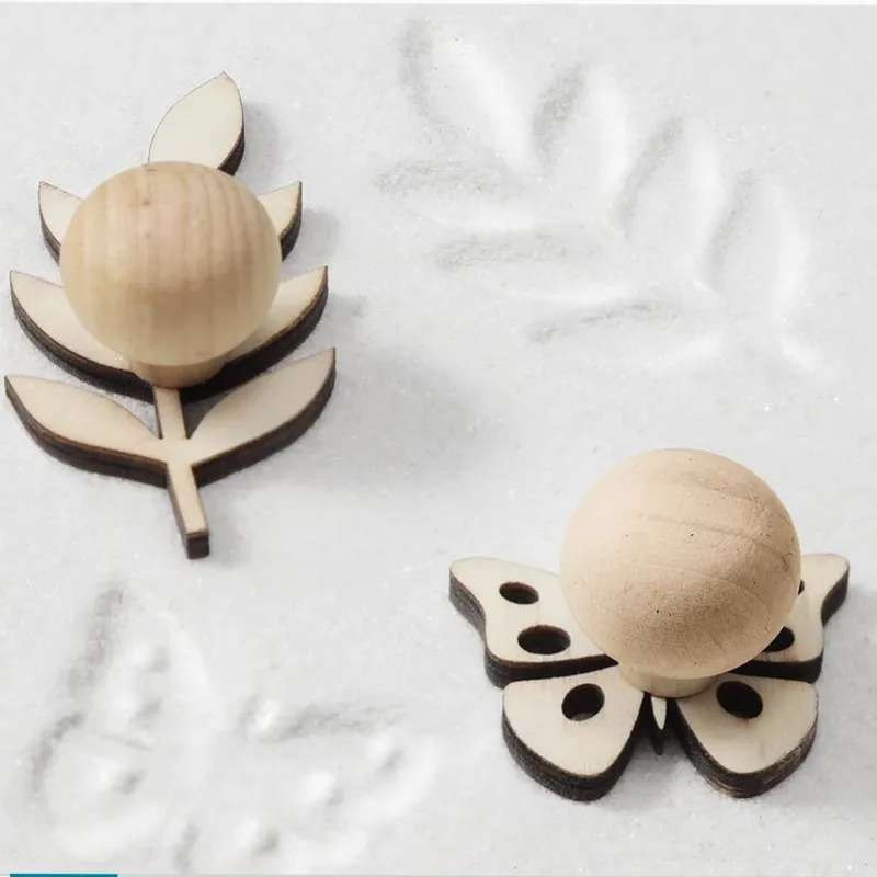 تمبرهای شنی COCORO برای الگوهای باغ مینی زن