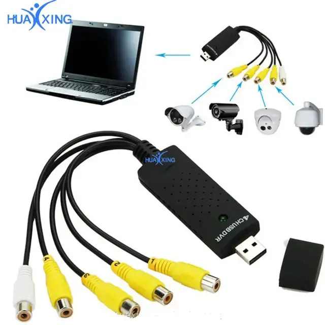 کارت کپچر اکسترنال 4 کاناله USB DVR