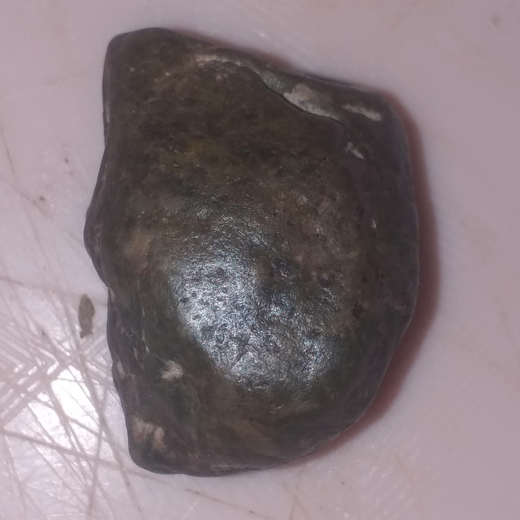 سنگ مهره کهنه باستانی یشم پادزهر گبری قدمتدار