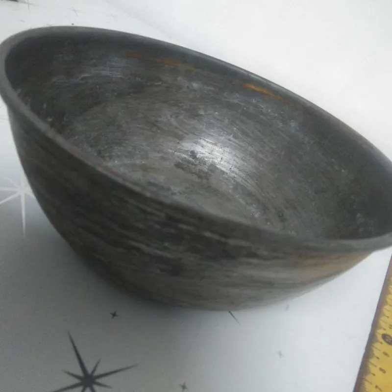 کاسه قدیمی مسی جوندار