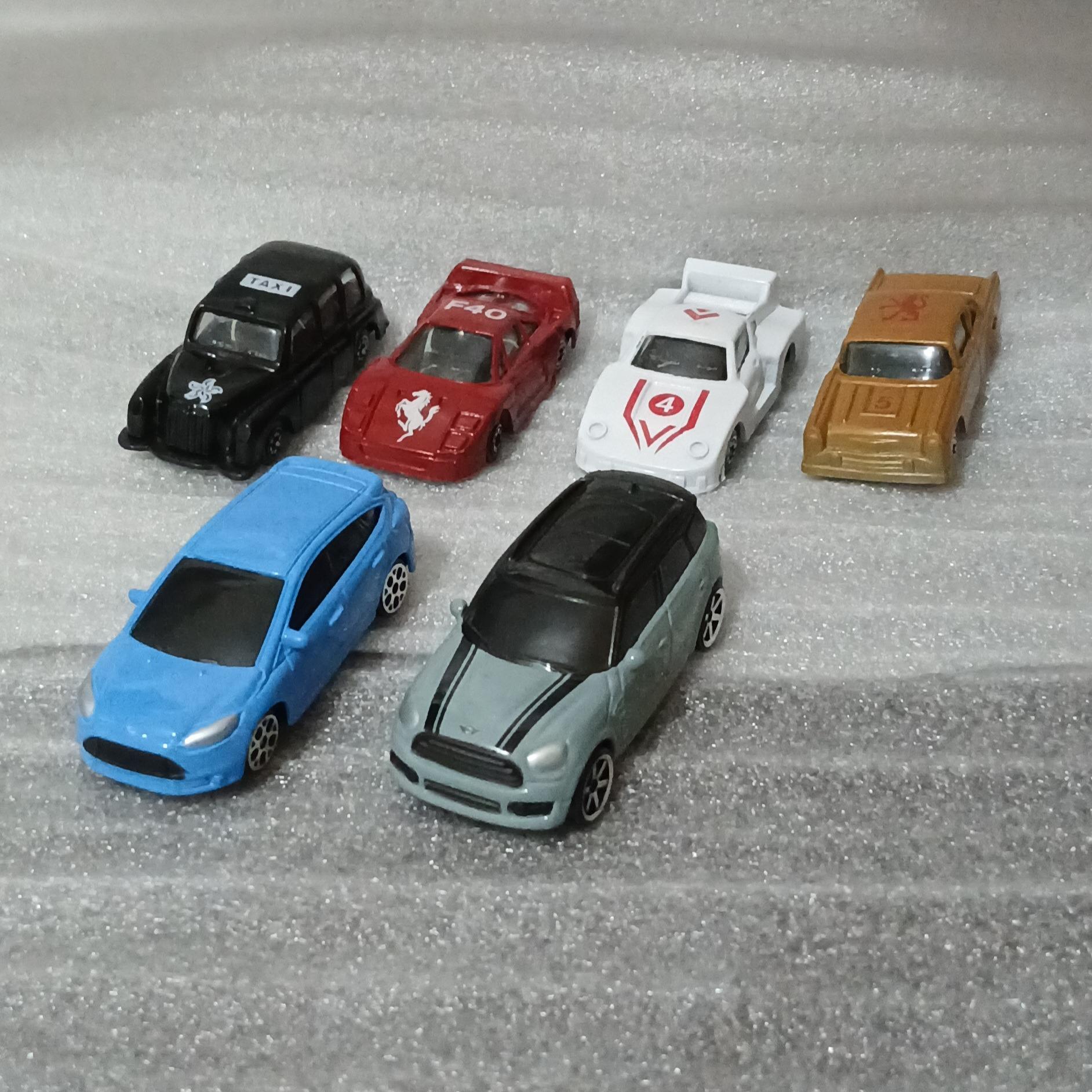 مجموعه 6عدد ماشین فلزی