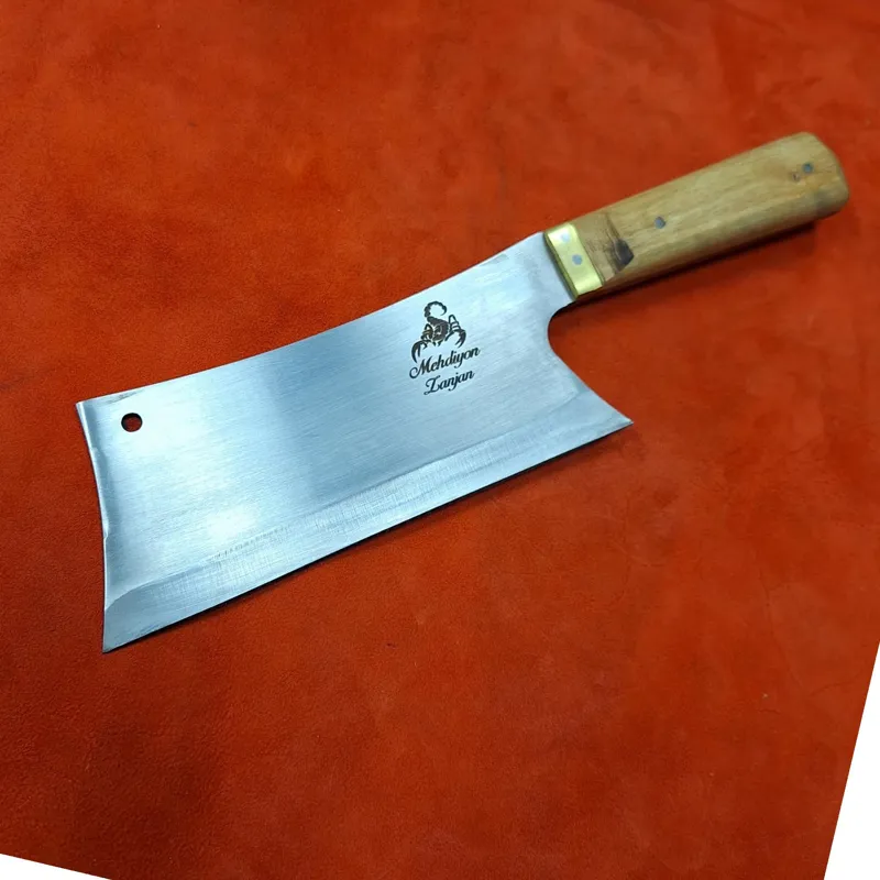 ساطور استخوان شکن فولادی طول کل 30 سانت