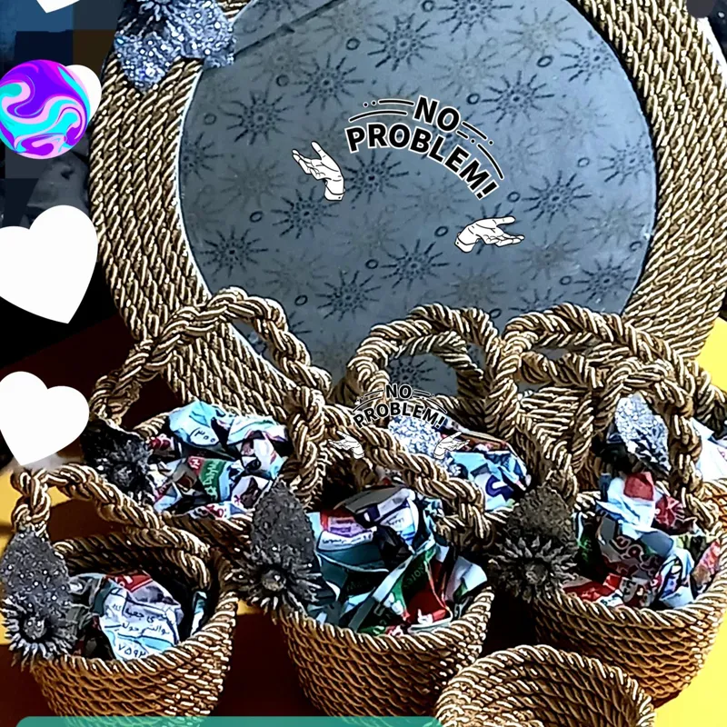 هنر زیبای دست برای سفره هفت سین یا سفره عقد یا