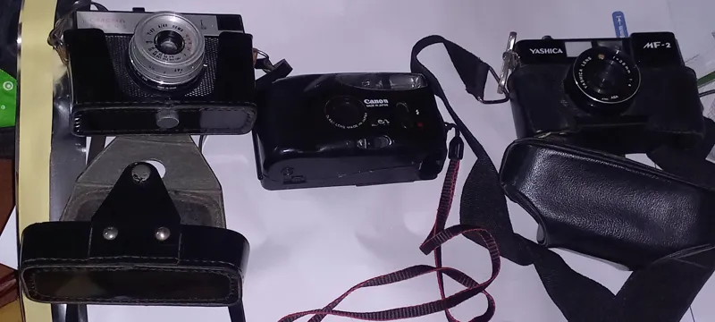 2عدد دوربین عکاسی قدیمی