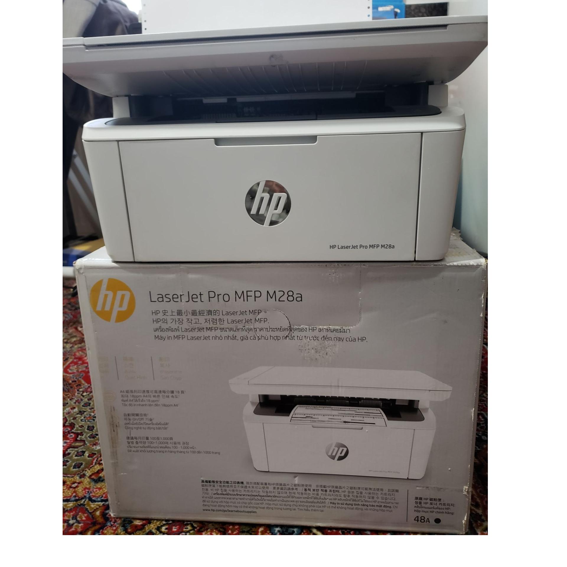 پرینتر اچ پی تک رنگ مدل LaserJet Pro MFP M28a