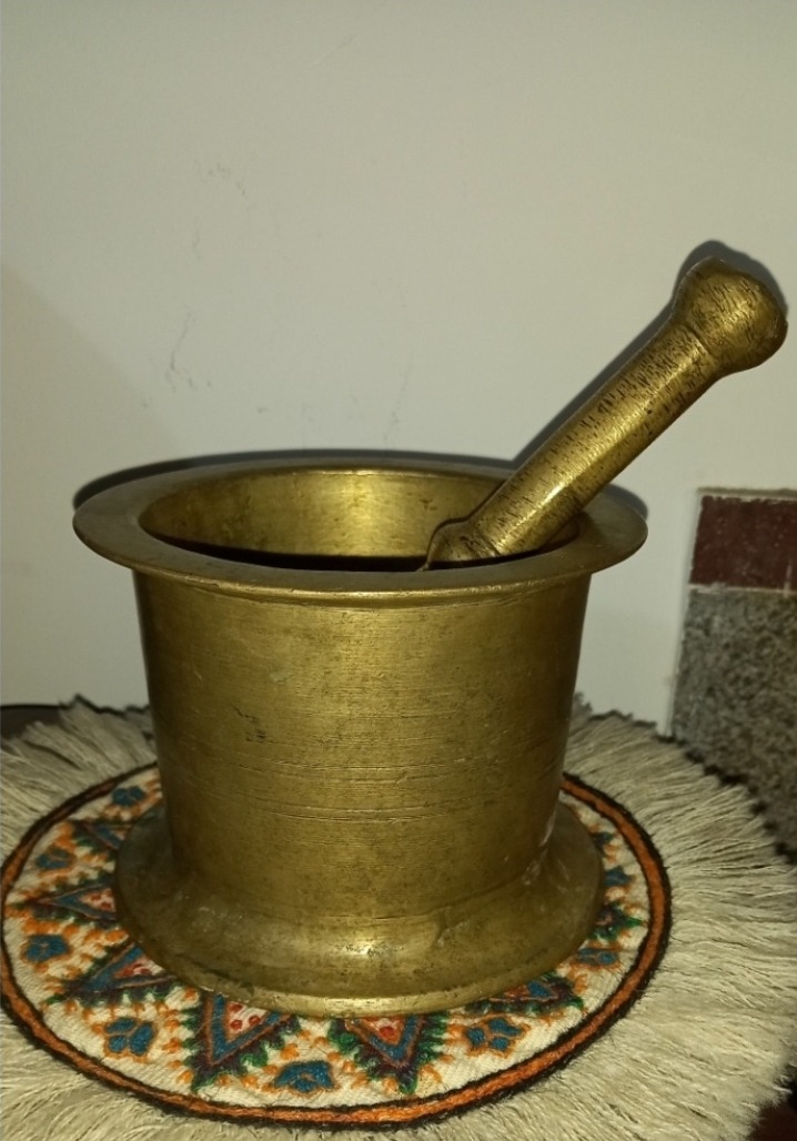 هاون برنجی قدیمی