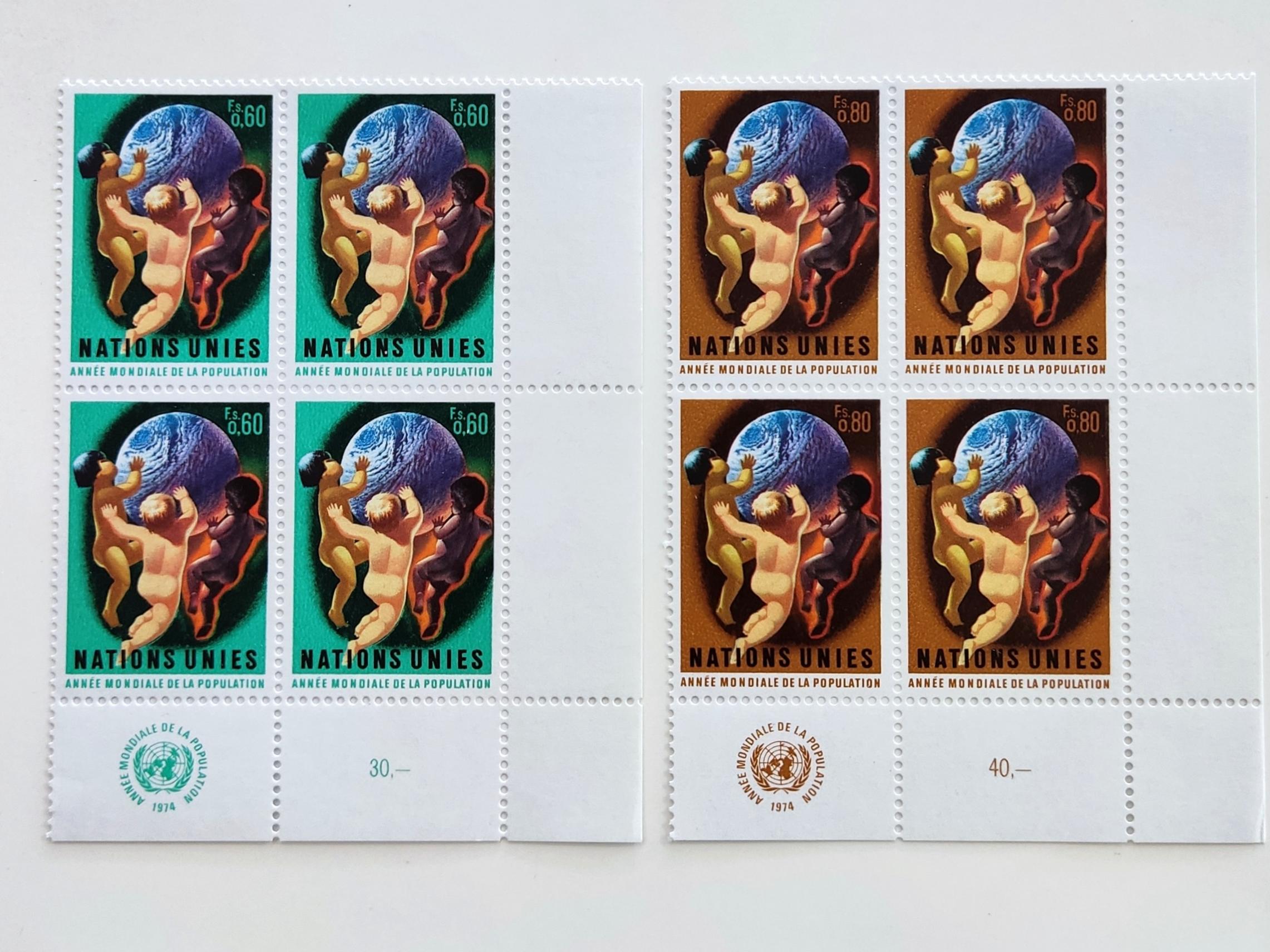 بلوک سازمان ملل متحد ، جمعیت جهان