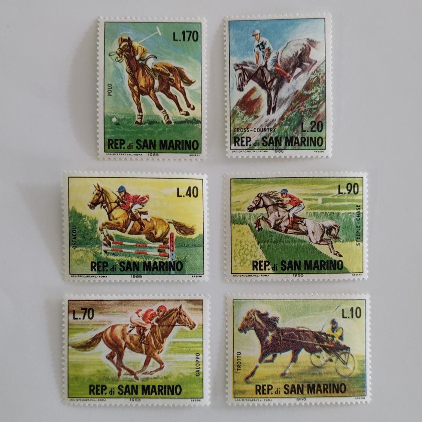 سری اسب سواری ، سان مارینو 1966