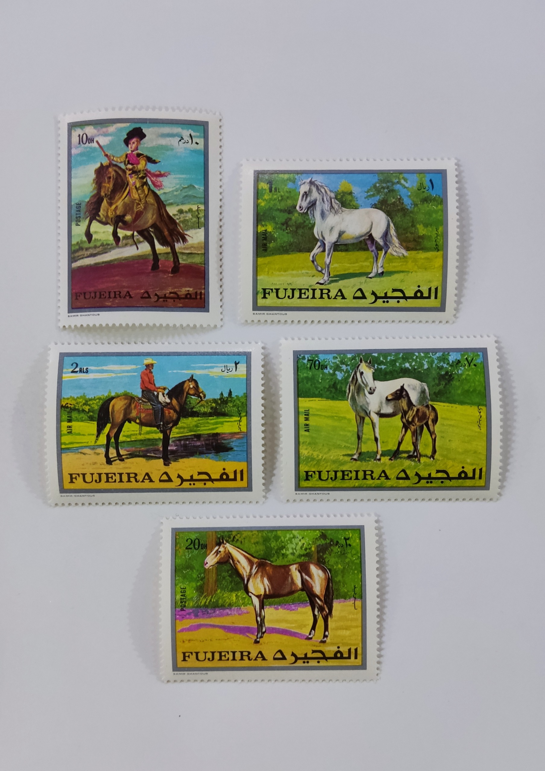 سری کامل اسب ها ، الفجیره