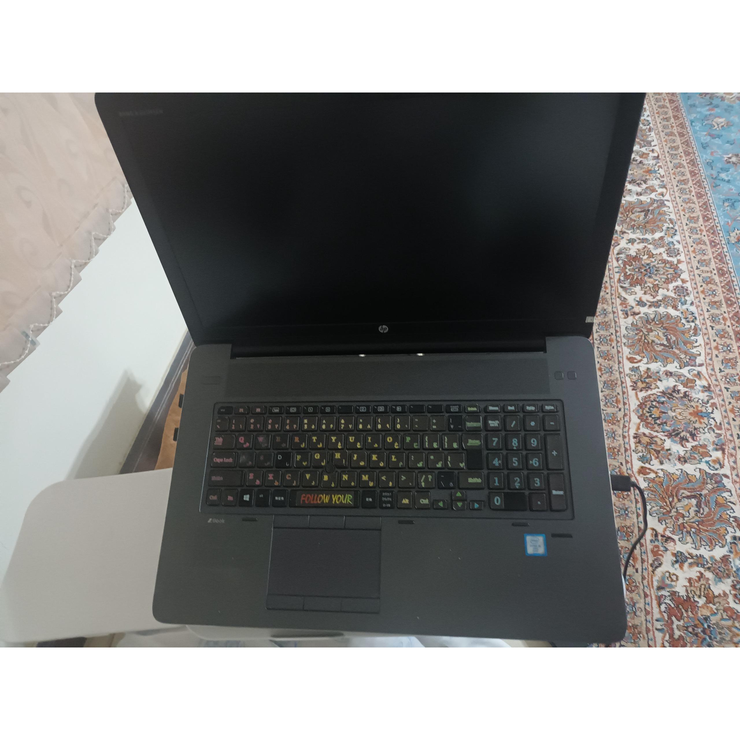 لپ تاپ  hp zbook g3 17