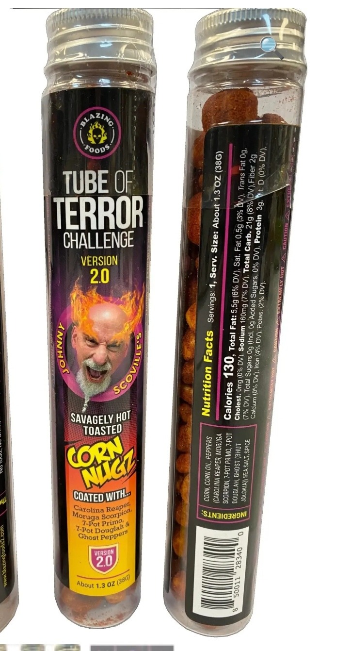 چالش تندترین تنقلات بافلفل کارولینا