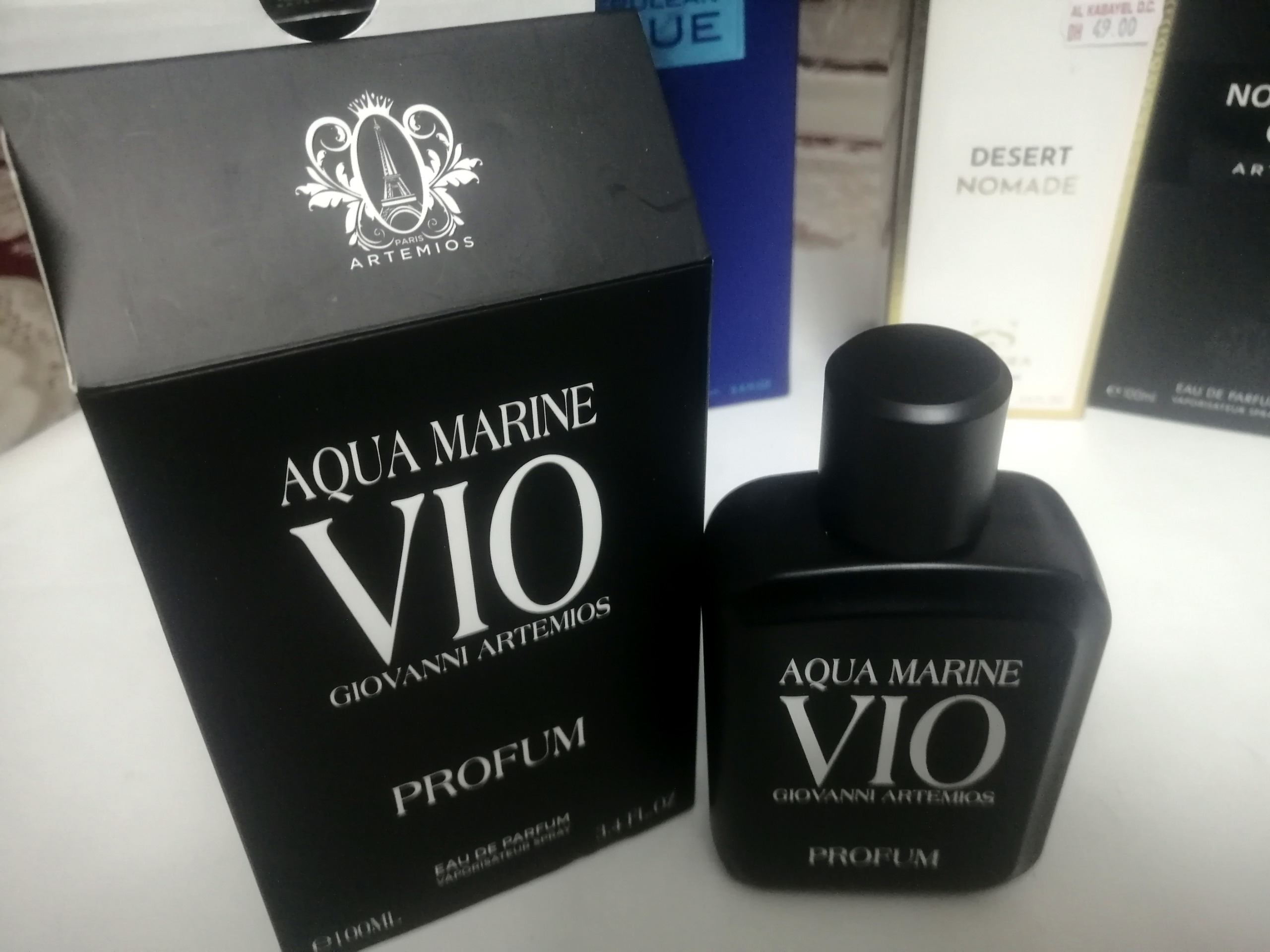 عطرادوکلن مردانه. اکوامارین وی ای او جییوانی