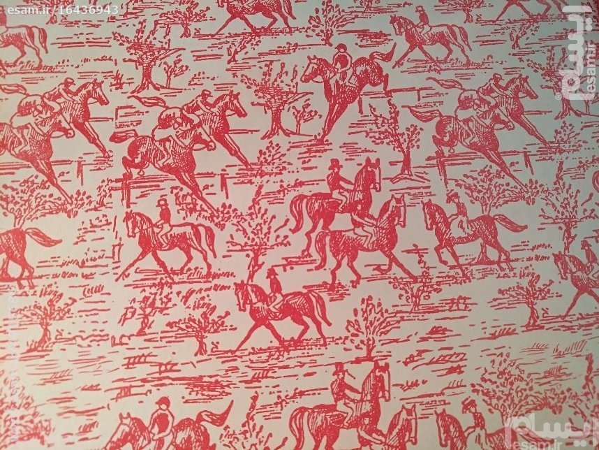 یک جلددفتر نقاشی سیمی اسبی دهه 50