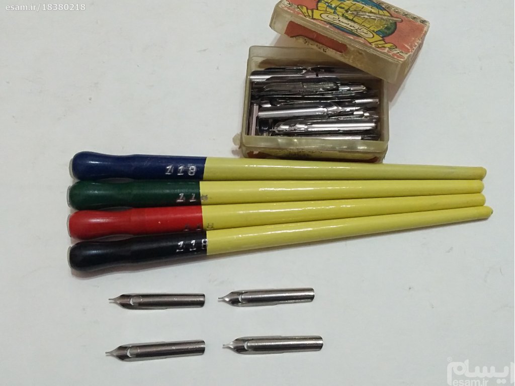 3عدد نوک اتریشی سفارش ایران و 2قلم فرانسه دهه50