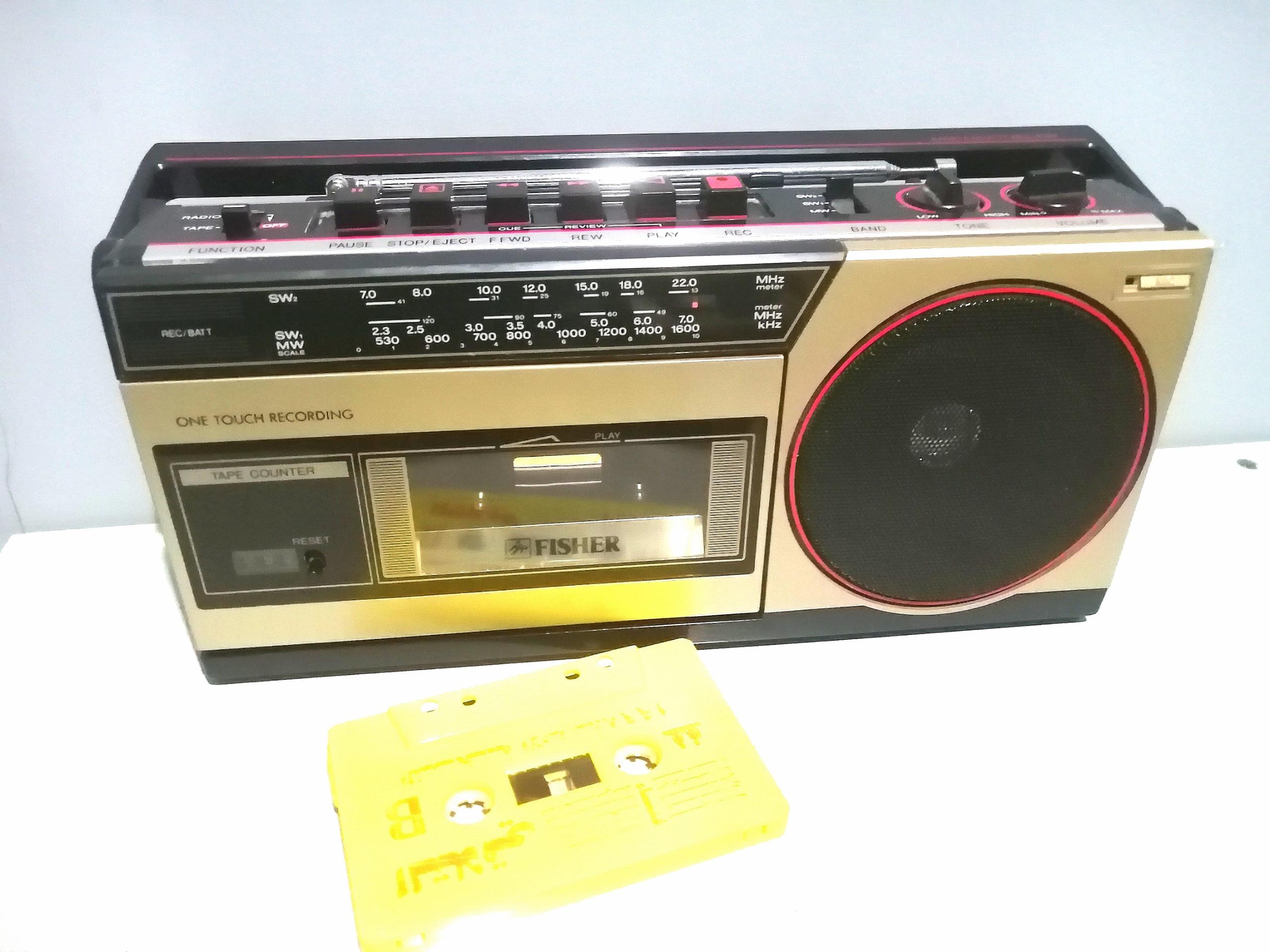 ضبط ژاپنی فیشر آنتیک وتمیز دهه60