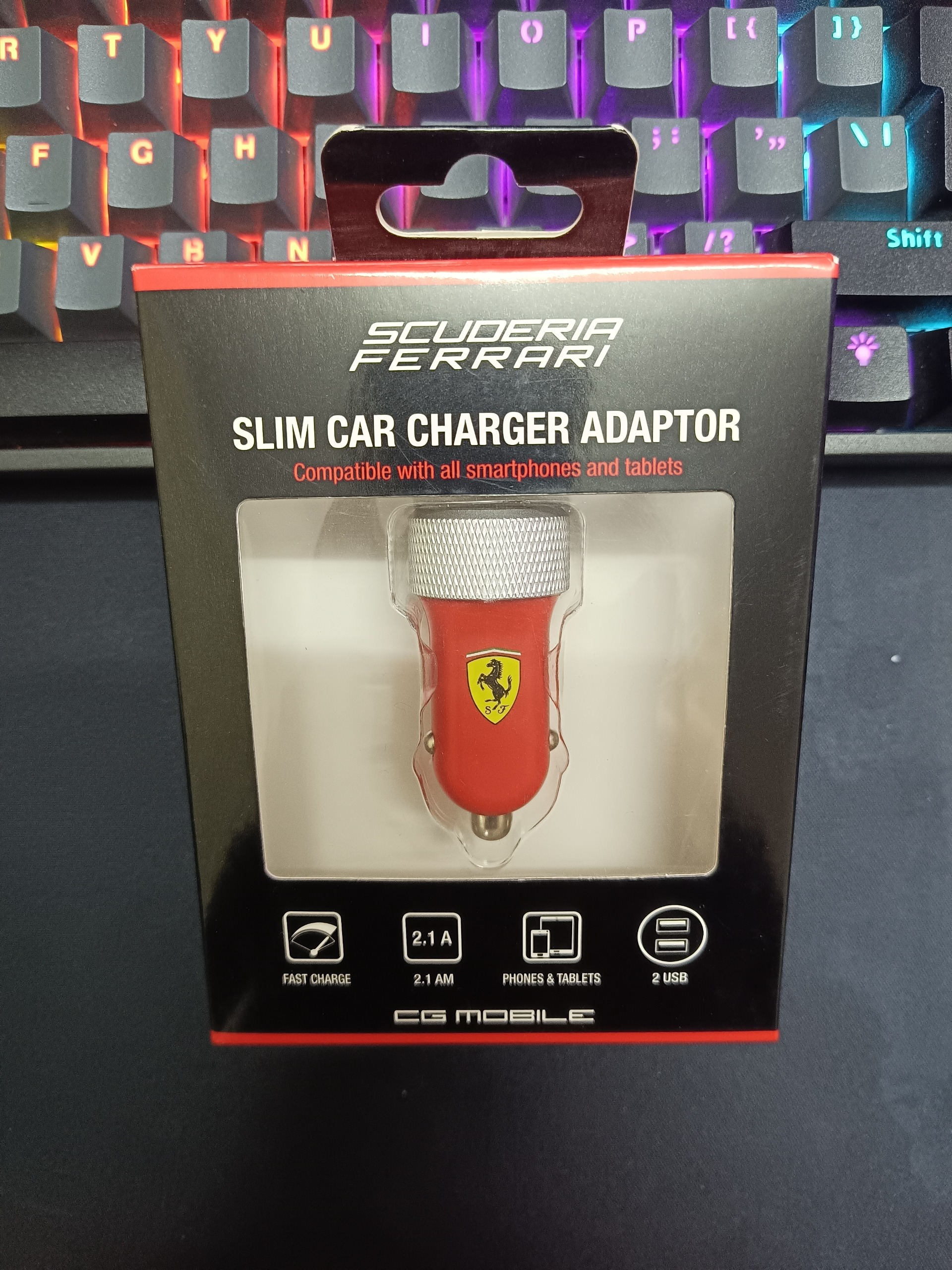 شارژر فندکی ferrari