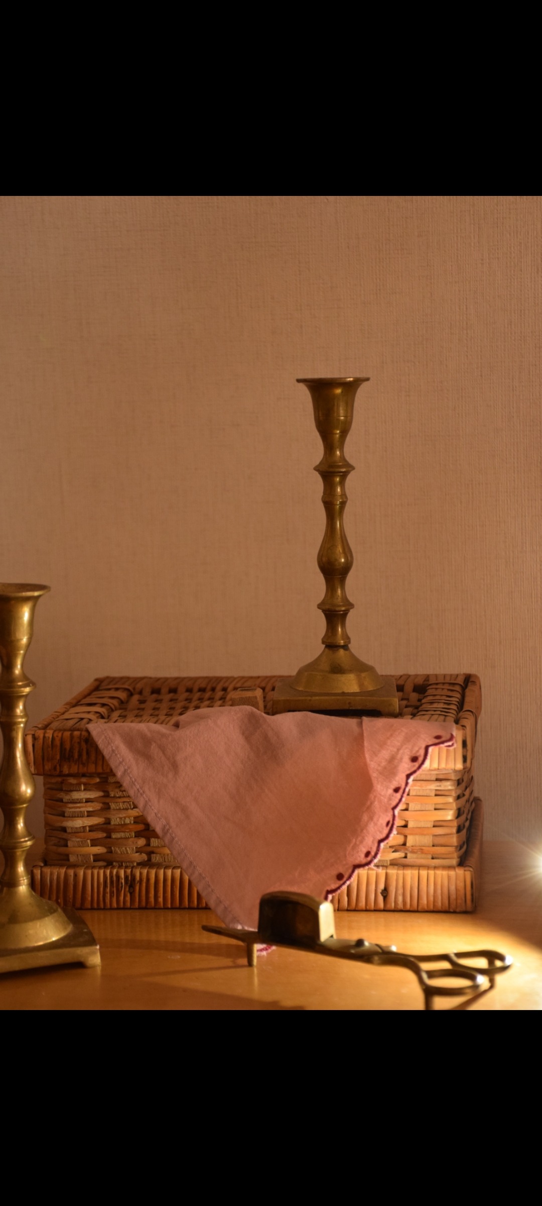 شمعدان قدیمی اروپایی دستساز