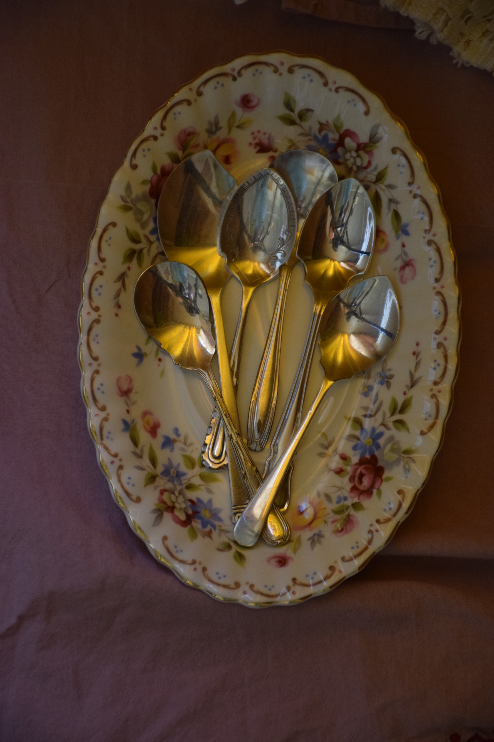 قاشق آنتیک کلکسیونی سیلورپلیت