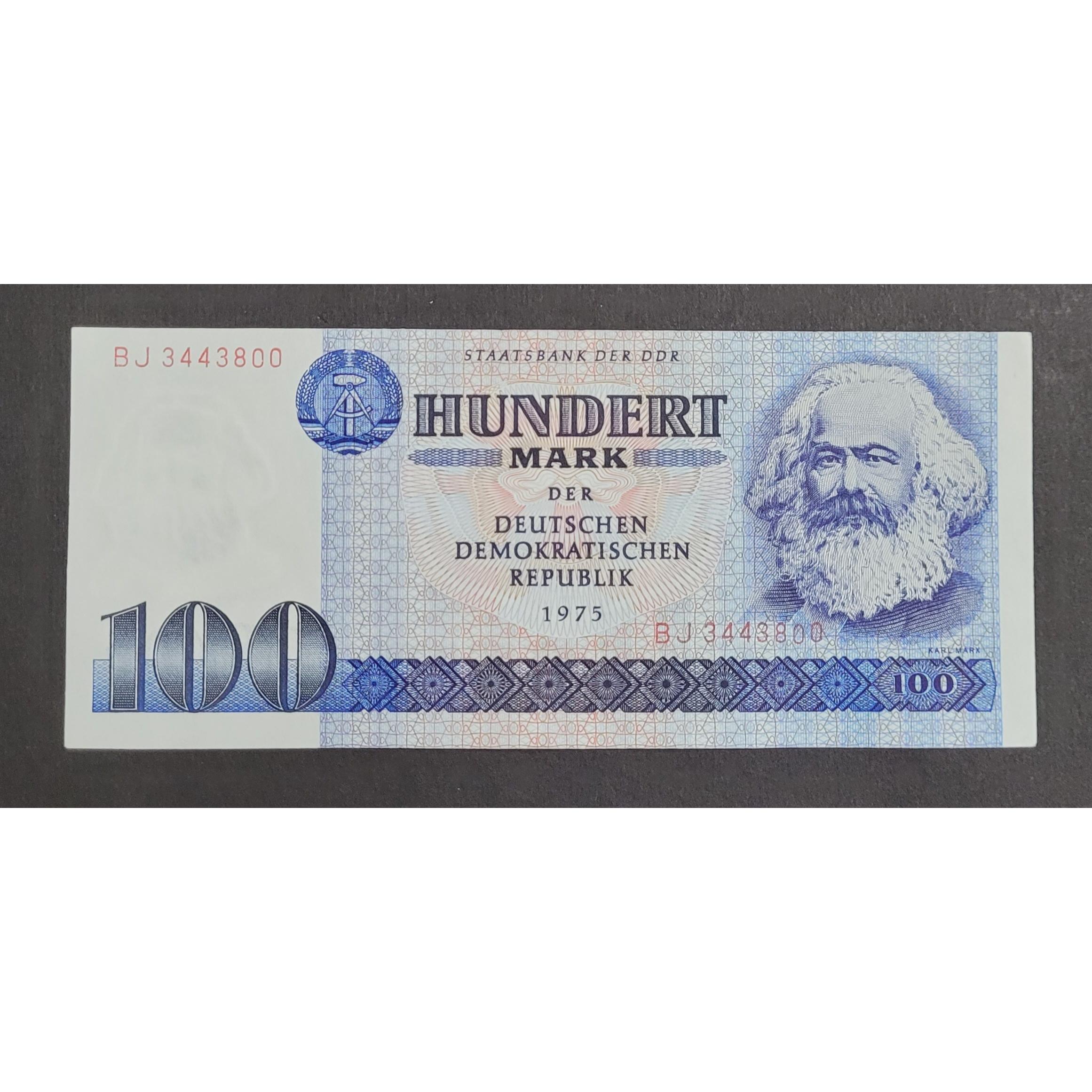 تک بسیار کمیاب 100مارک 1975 دموکراتیک آلمان