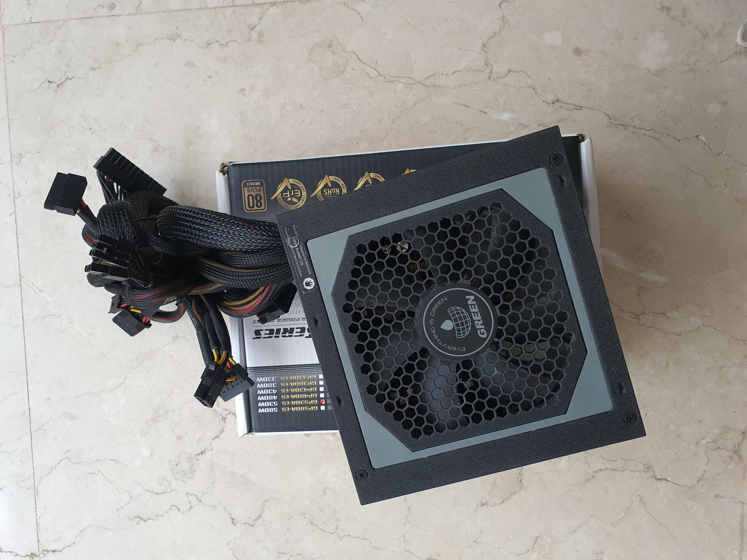 منبع تغذیه کامپیوتر گرین مدل GP530A-EUD