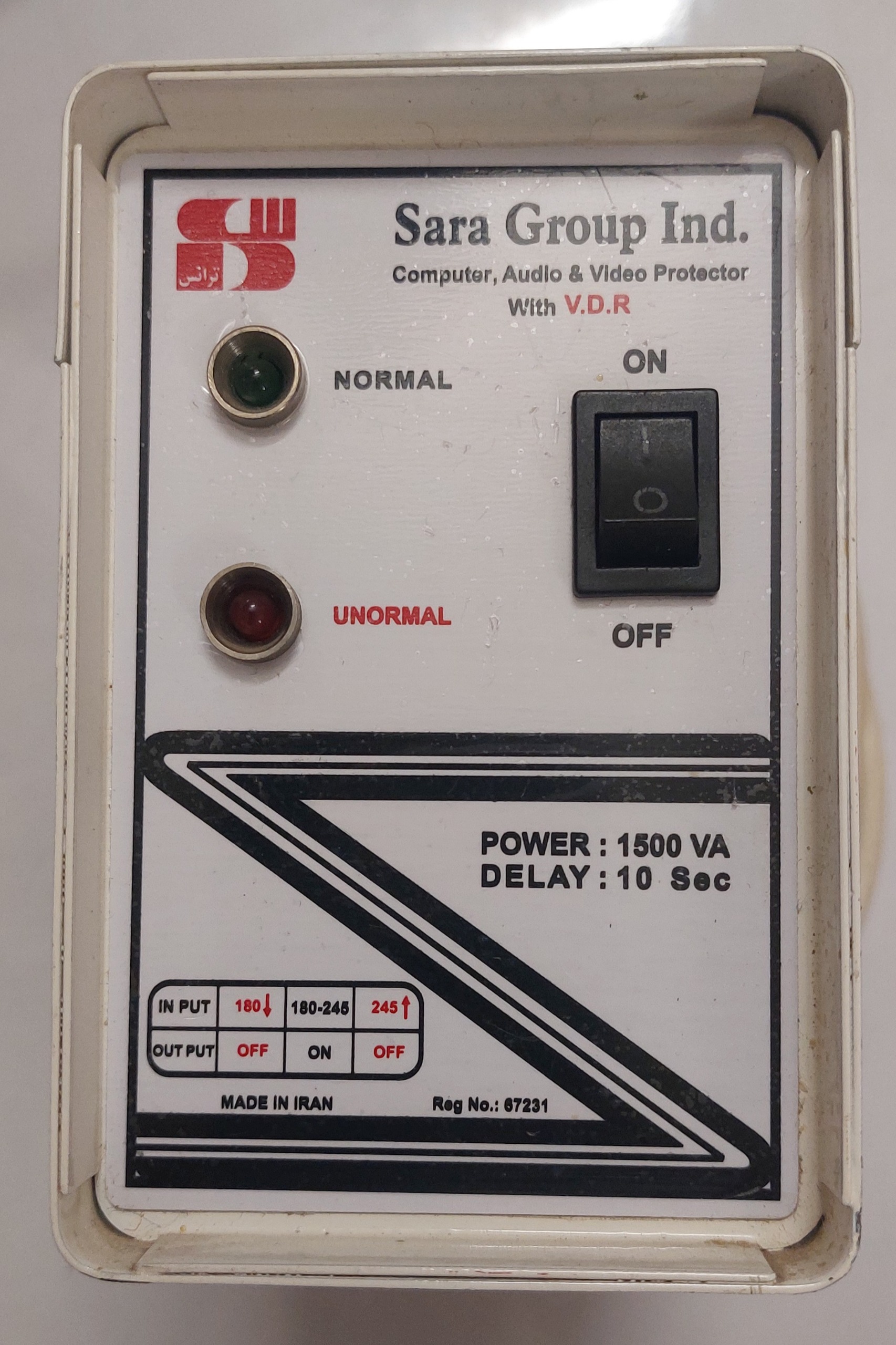 محافظ برق سارا