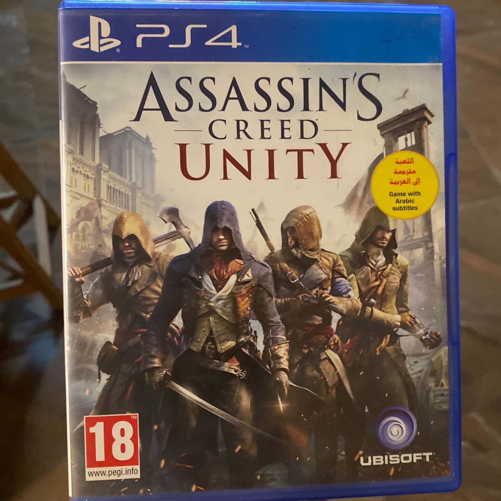 دیسک بازی Assassins Creeds unity پلی استیشن 4