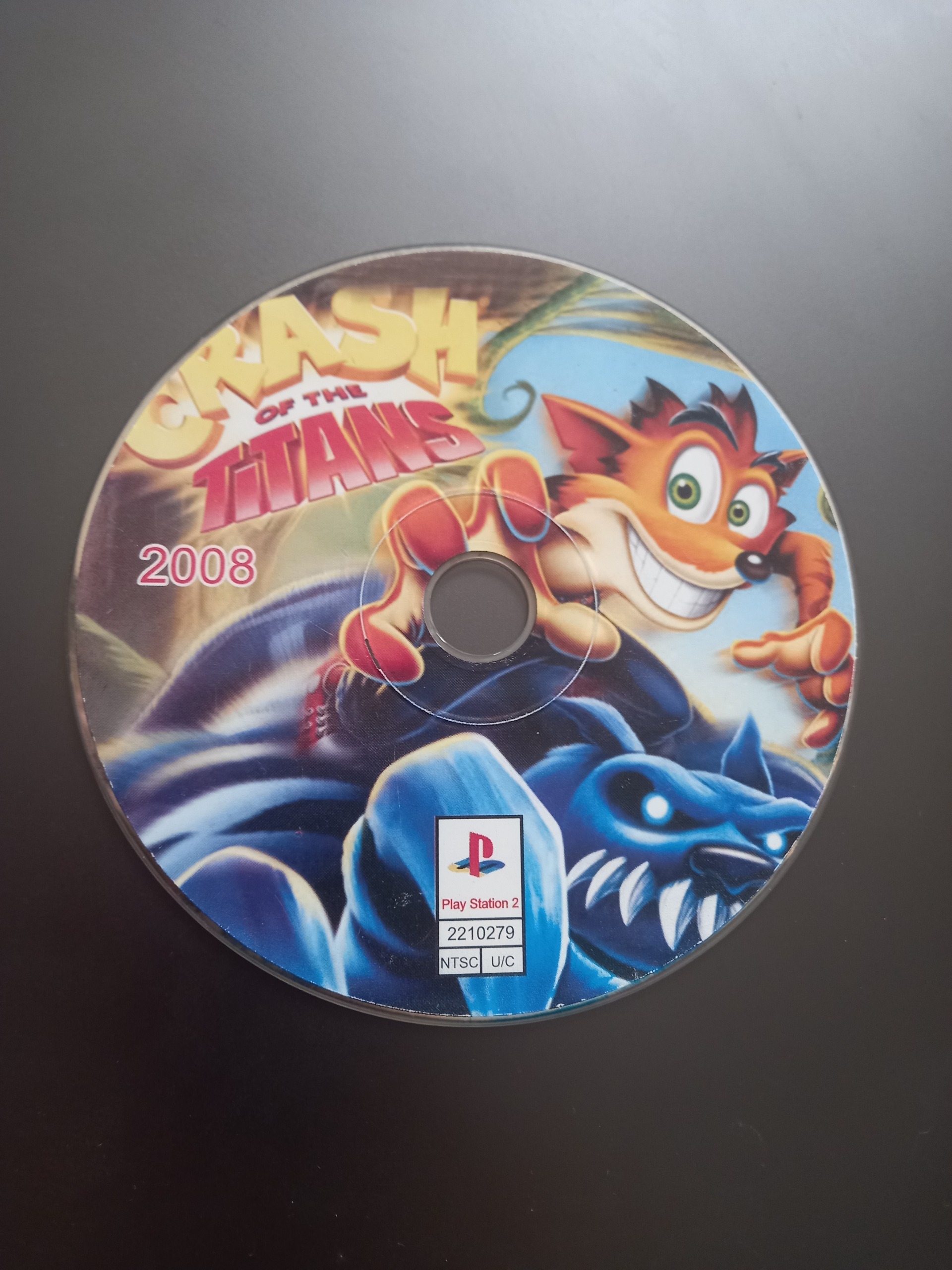 بازی کراش 2008 پلی استیشن 2 اورجینال