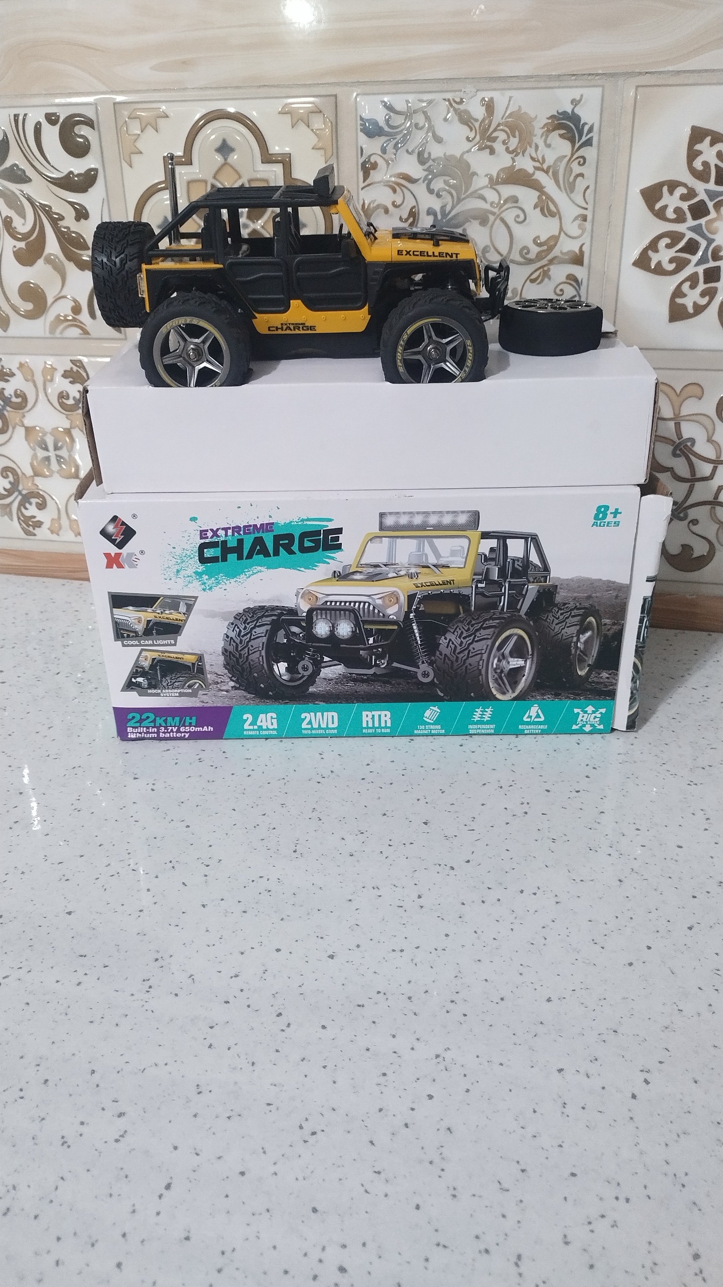 مینی جیپ کنترلی wltoys