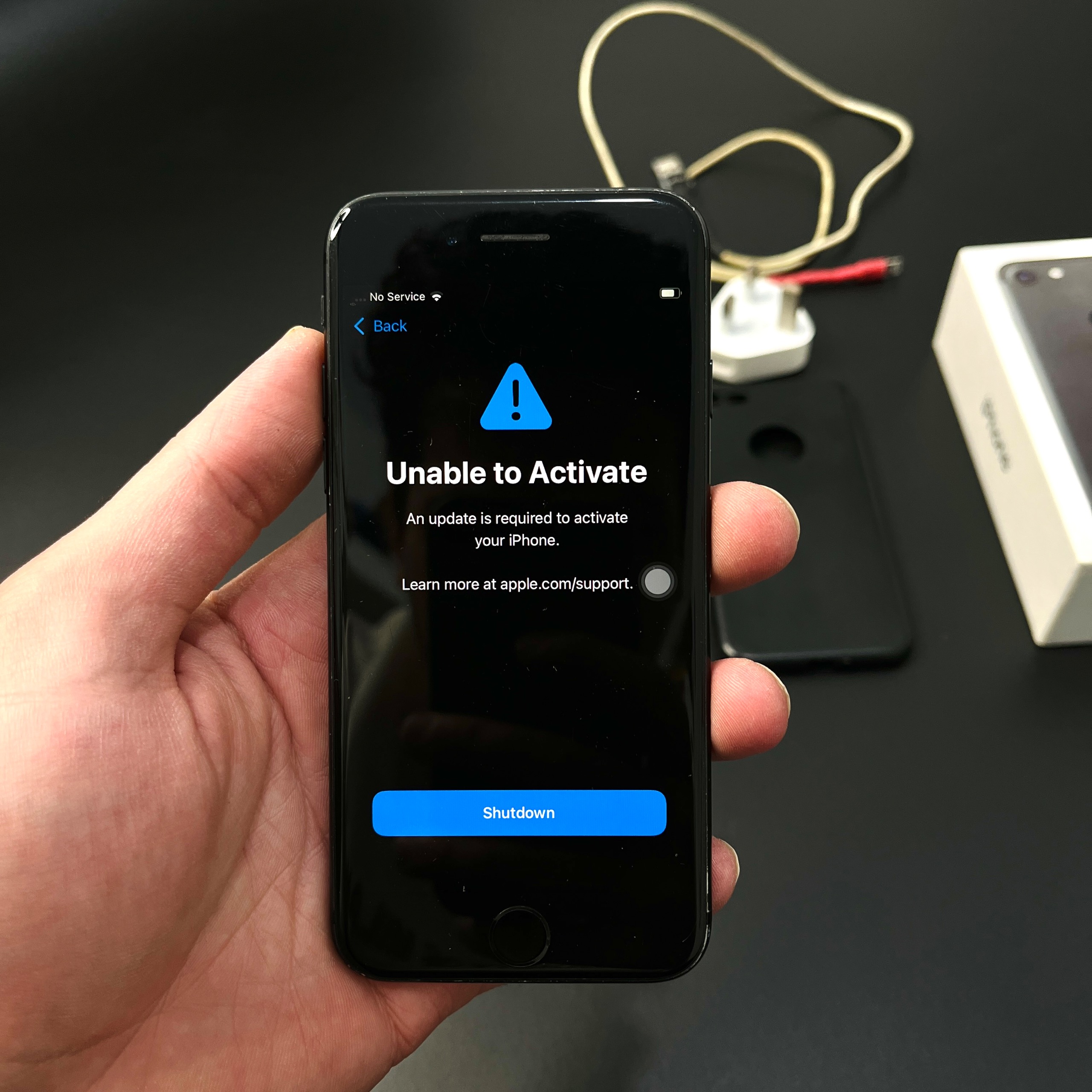 گوشی موبایل آیفون 7 مشکی 32 گیگ