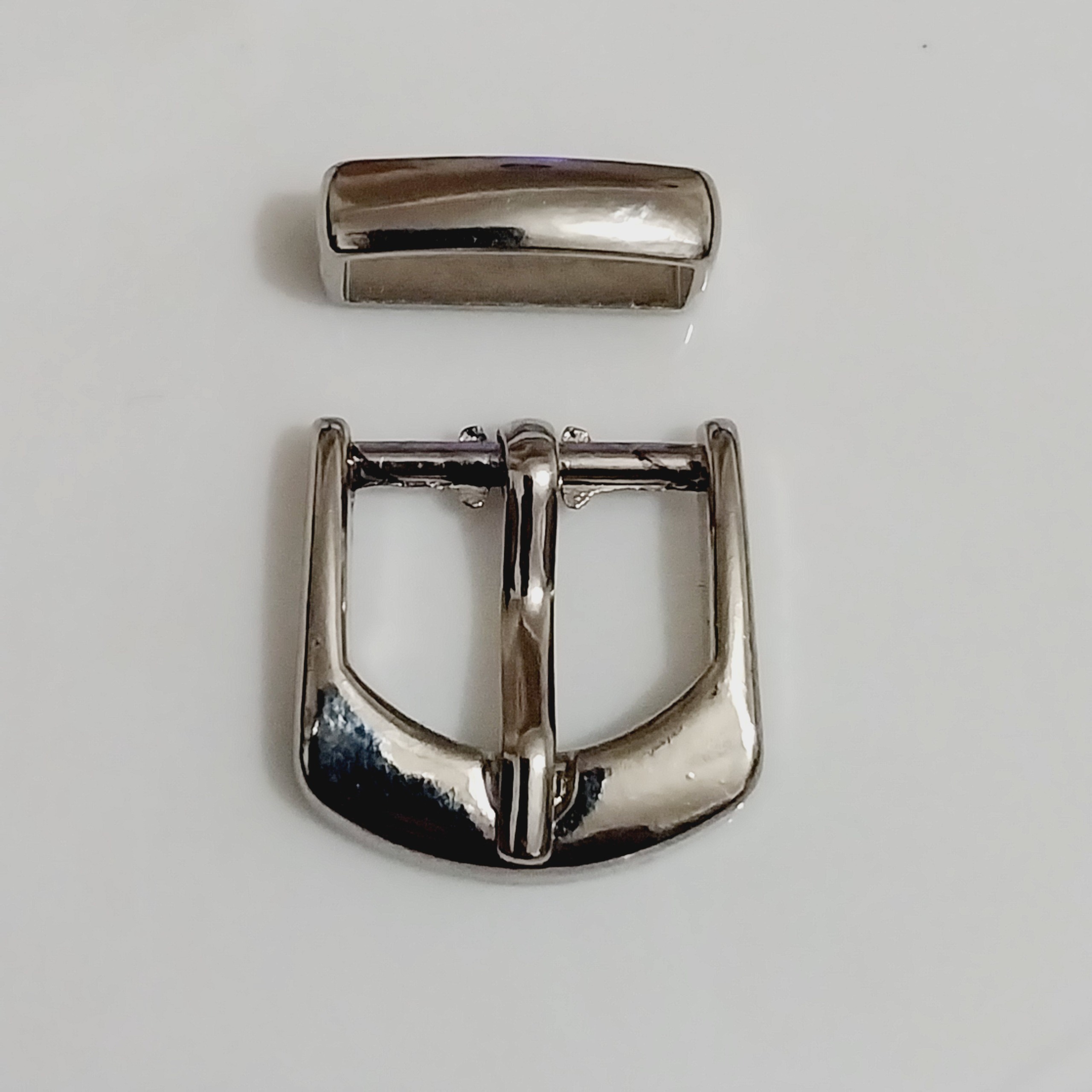 سگک دستبند رنگ نقره ای سایز 1/5 پک 50 عددی