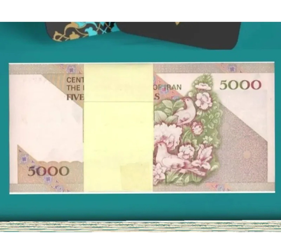 بسته اسکناس 500 تومنی گل وبلبل