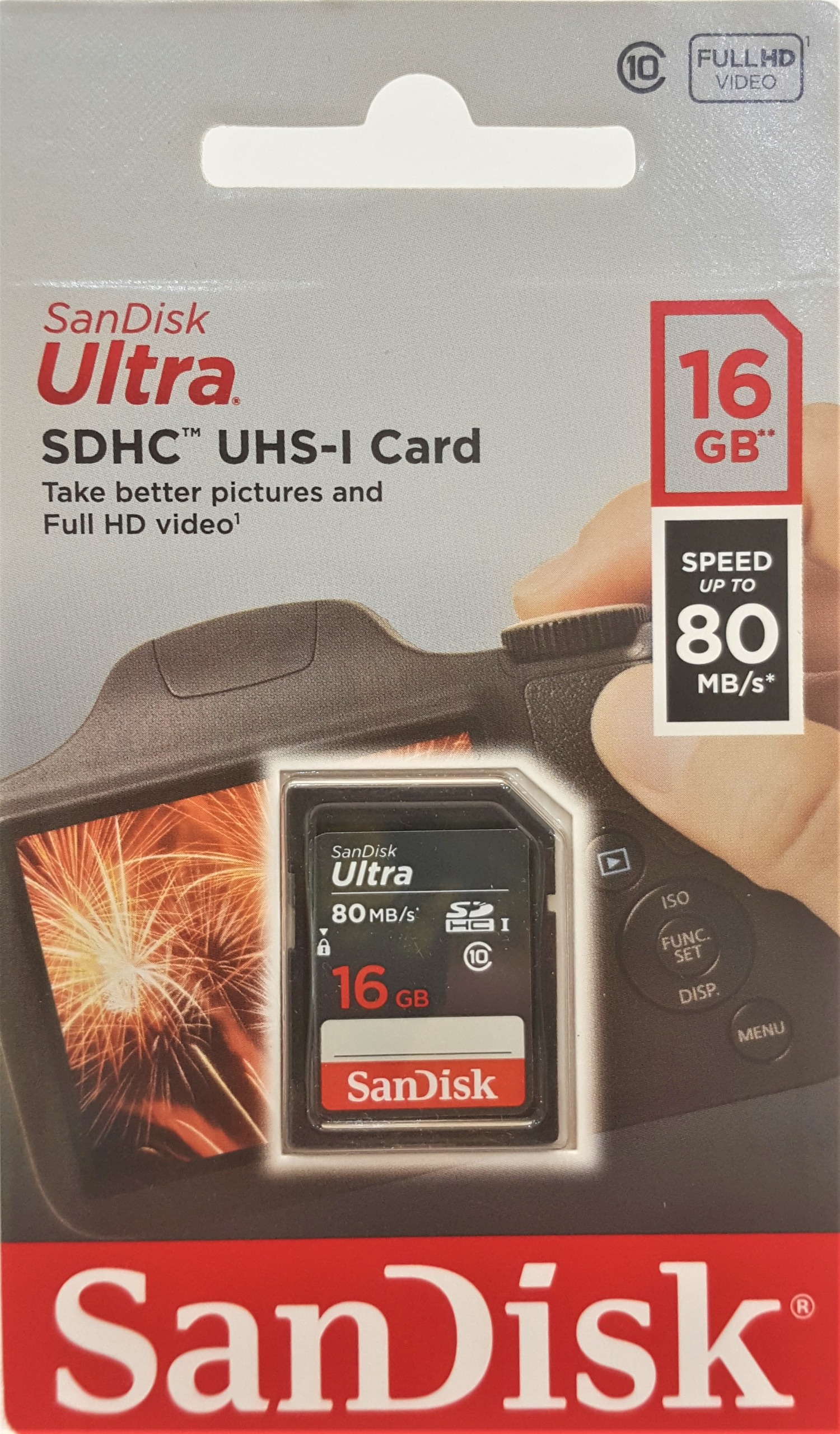 مموری دوربین SanDisk 16GB