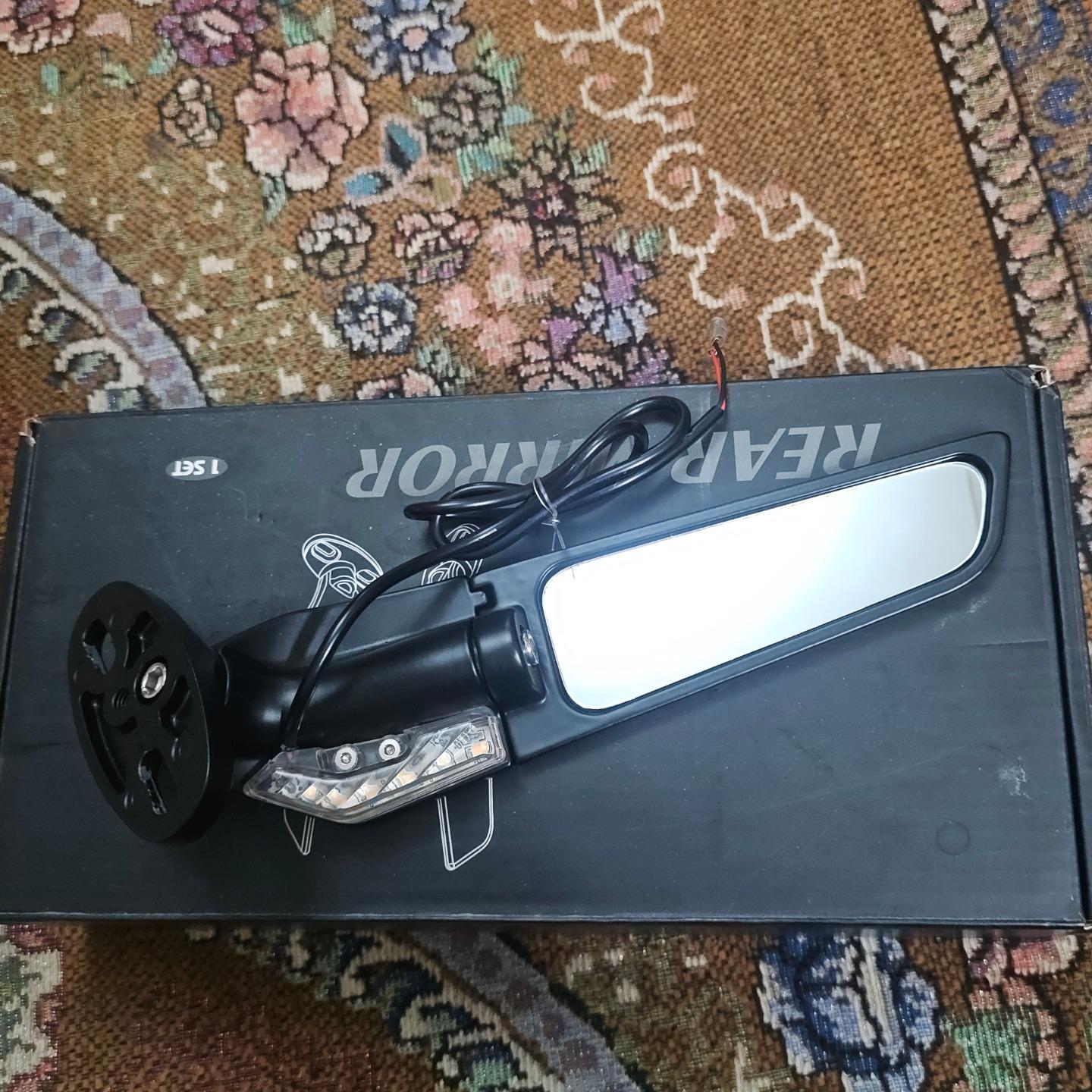 اینه h2راهنمادار موتورسیکلت