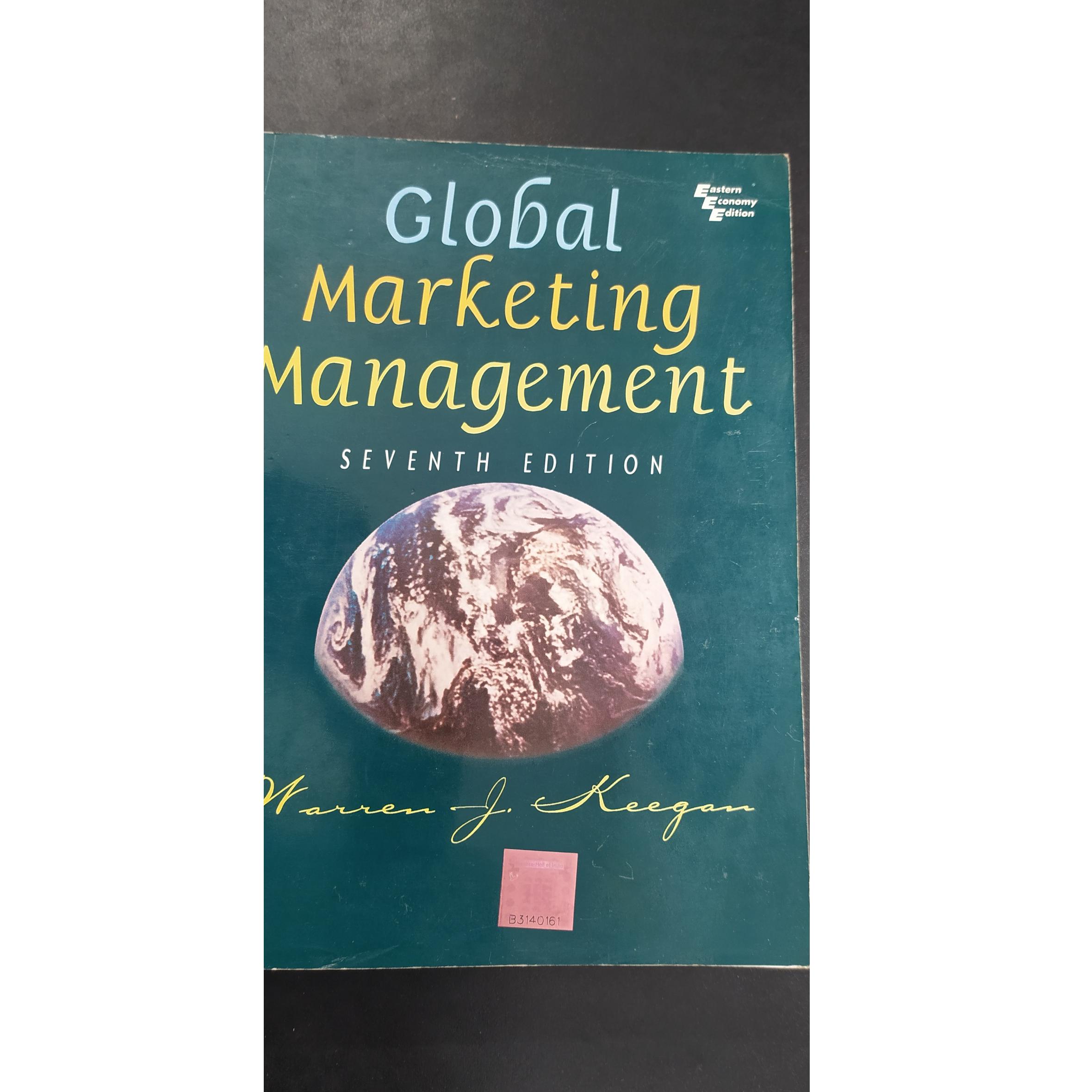 (زبان اصلی) Global Marketing management