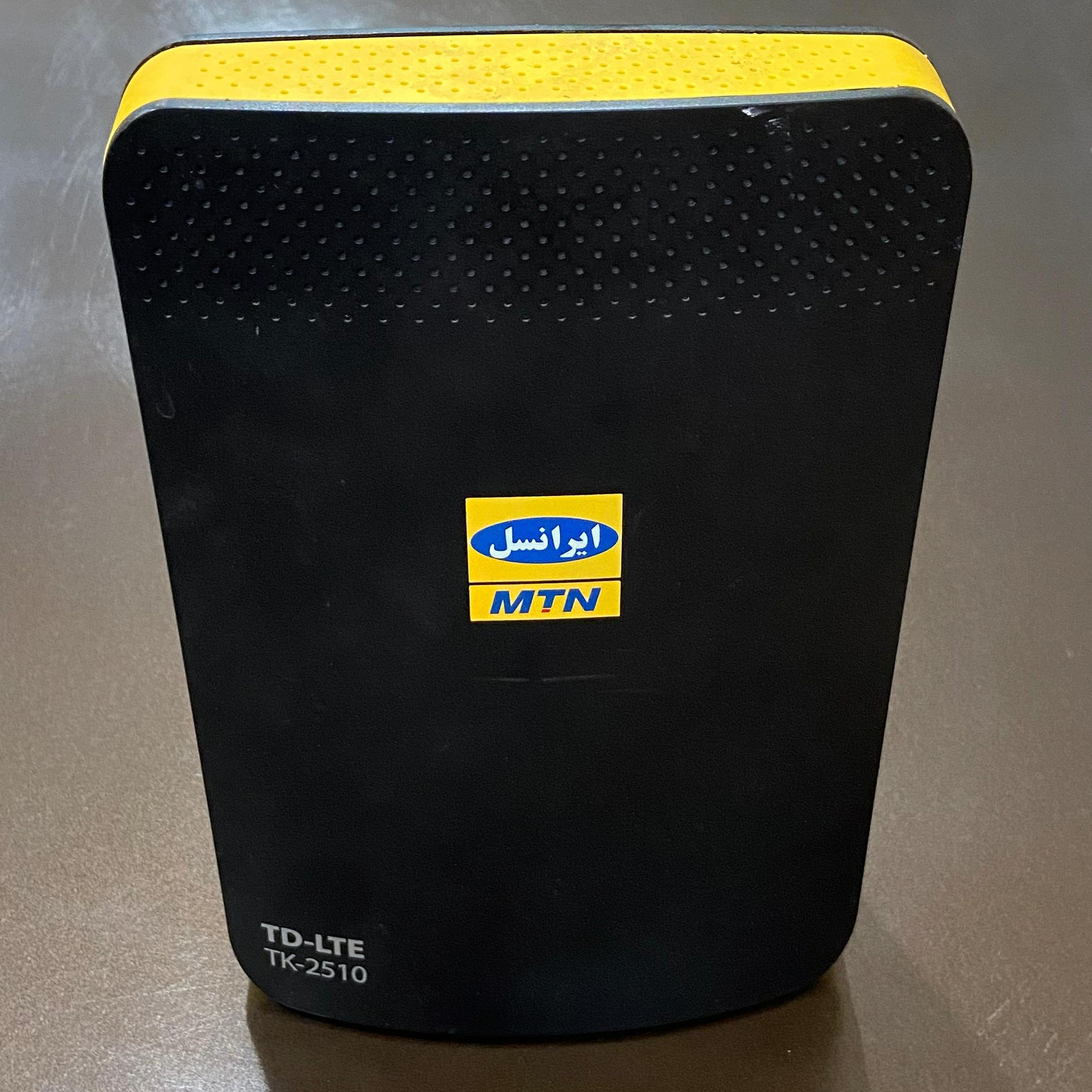 مودم TD-LTE ایرانسل مدل TK-2510 با آداپتور