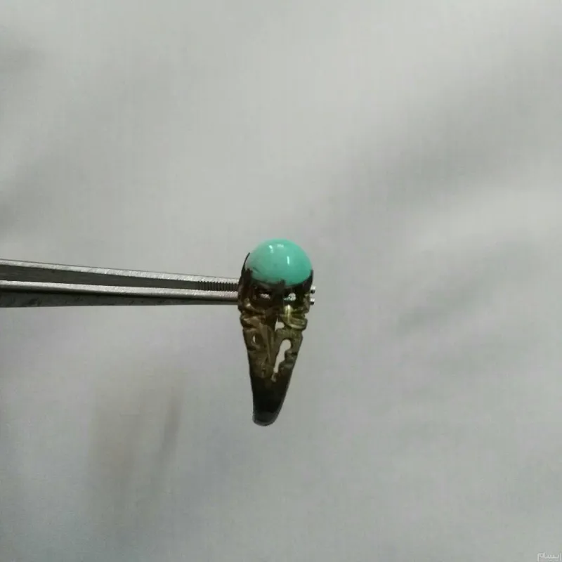 انگشتر فیروزه عجمی نیشابور