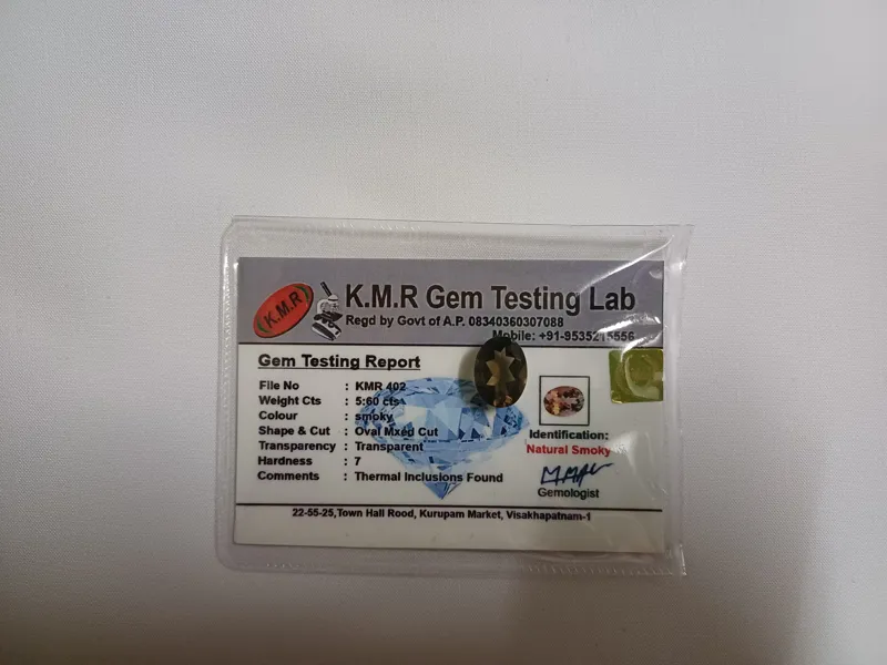 کوارتز دودی اصل