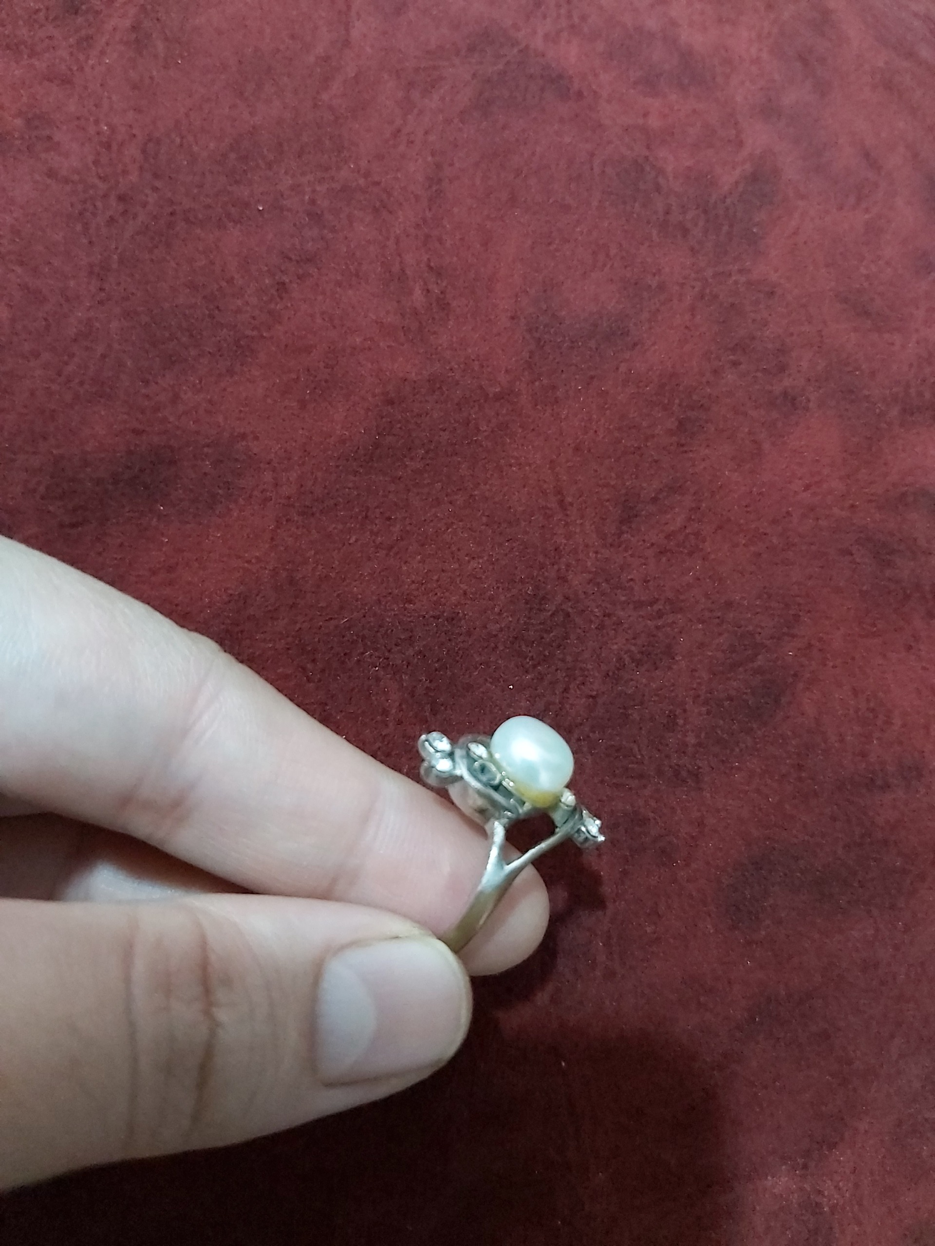 انگشتر نگین دار شیک