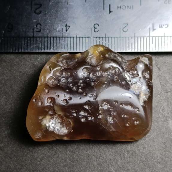 راف تامبل خورده عقیق عسلی درجه یک