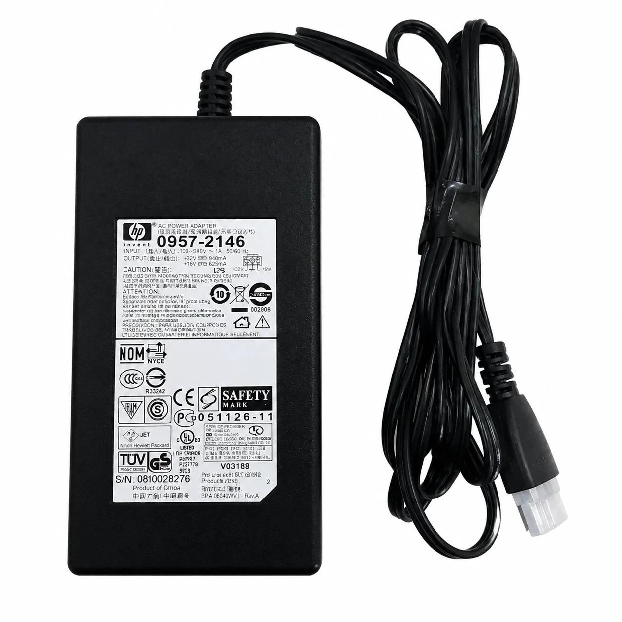 آداپتور HP مدل سوکت مشکی/آبی پایداری ولتاژ عالی