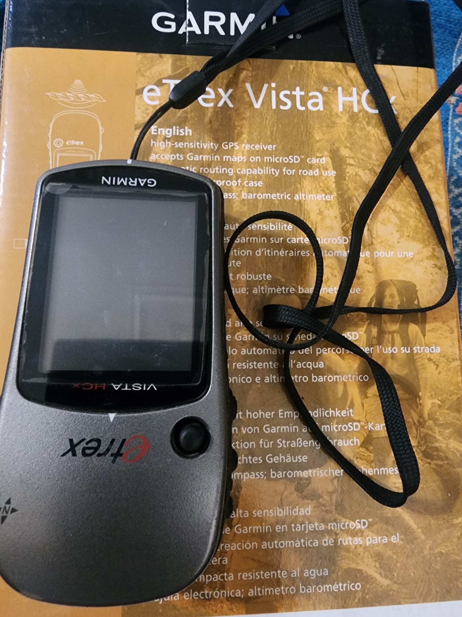 GPS Garmin eTrex vista Hcx تایوان