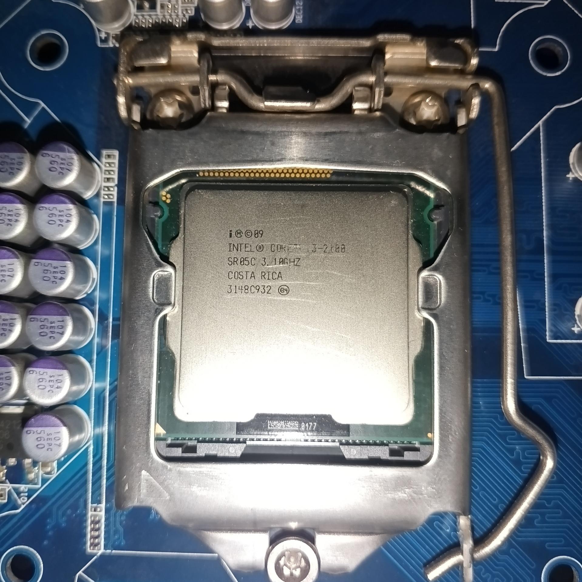 Cpu i3 2100