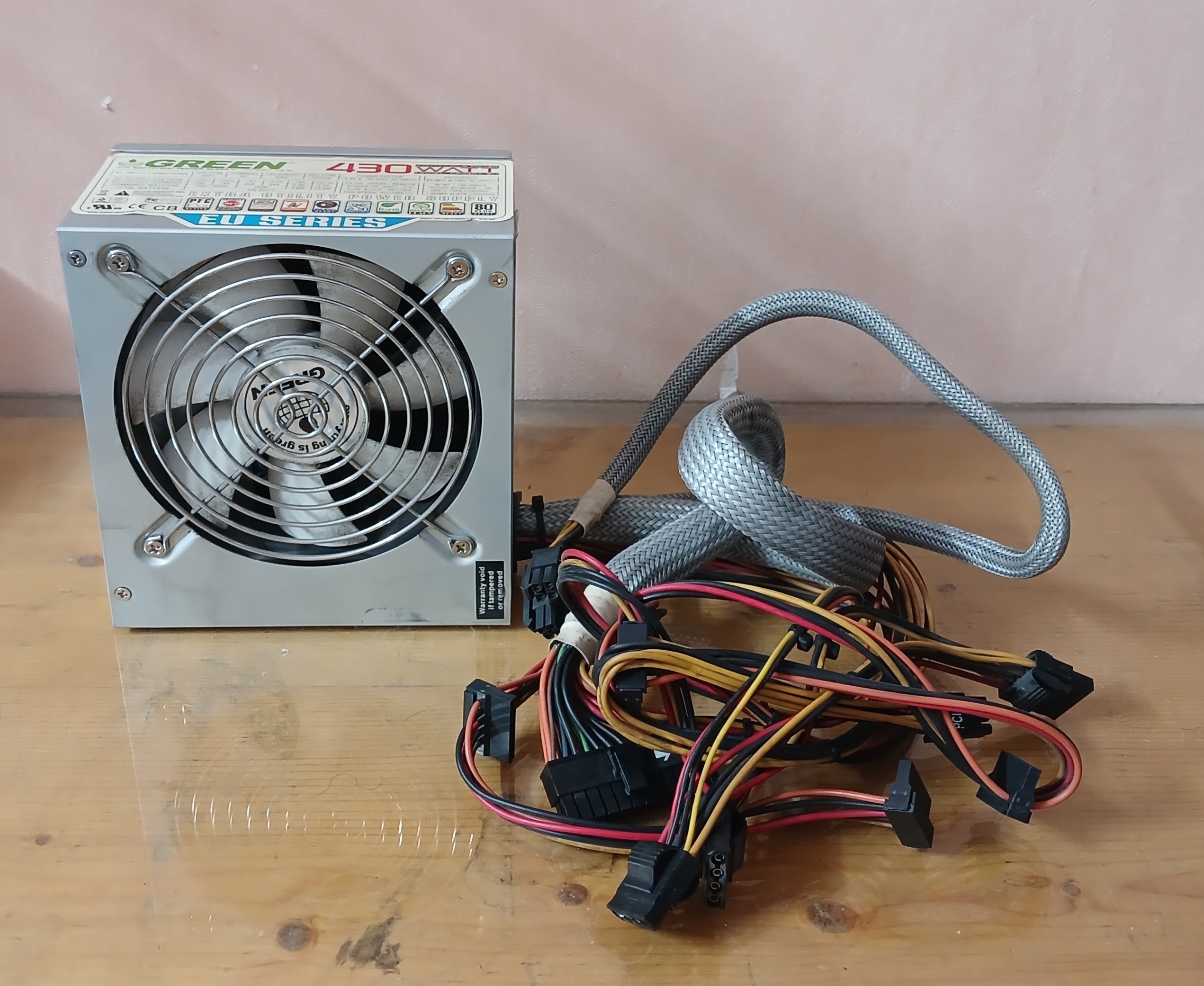پاور GREEN 430W EU پیچ پلمپ سالم